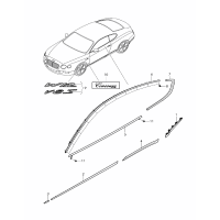 trim for door window frame trim strip for fender and door D >> - MJ 2015