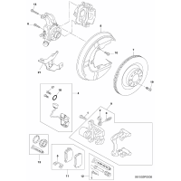 brake disc for vehicles with ceramic brake disc GT Diamond Series