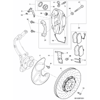 disc brakes for vehicles with ceramic brake disc