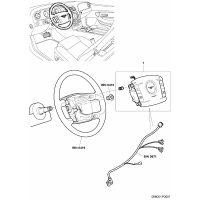 airbag unit for steering wheel D >> - MJ 2007