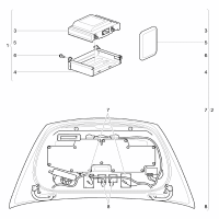Installation kit for vehicle positioning system