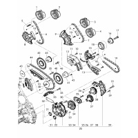 camshaft sprocket drive chain tensioner - chain