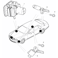 control unit for electronic stability programme -esp-