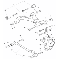 track control arm link for stabilizer tie rod D >> - MJ 2016