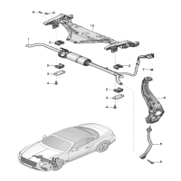 Anti-roll bar
For vehicles with
electronic
roll stabilisation