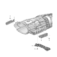 Heat shield
for 8-speed automatic gearbox