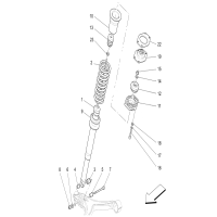 FRONT SHOCK ABSORBER DEVICES (Not available with: Skyhook System)