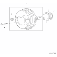brake booster fasteners F 3W-5-026 890>> 3W-8-059 514