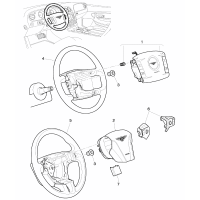 airbag unit for steering wheel F 3W-8-052 846>> F ZA-A-062 484>>