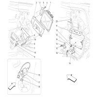TRUNK COMPARTMENT CONTROL UNITS (R.H. Side)