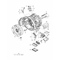 Traction motor for elec. drive for vehicles with Hybrid Drive System