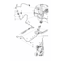 fuel line for vehicles with coolant auxiliary heater