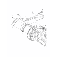 heatshield for 8-speed automatic gearbox