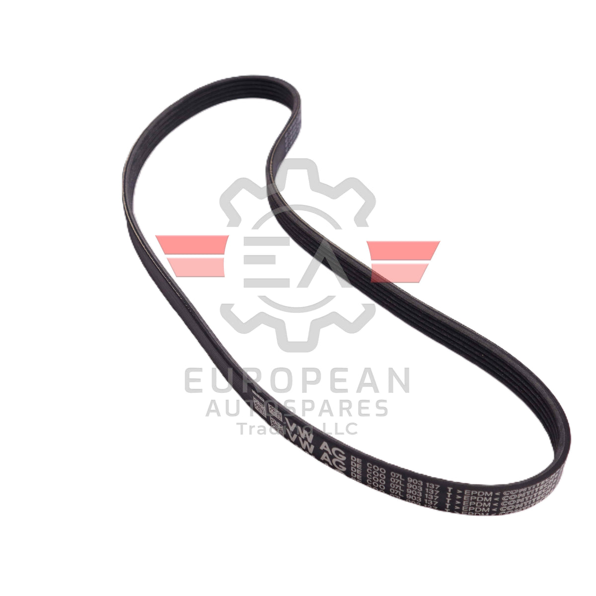 Genuine Audi & VW Engine Serpentine Belt 07L903137T - European Autospares Trading LLC