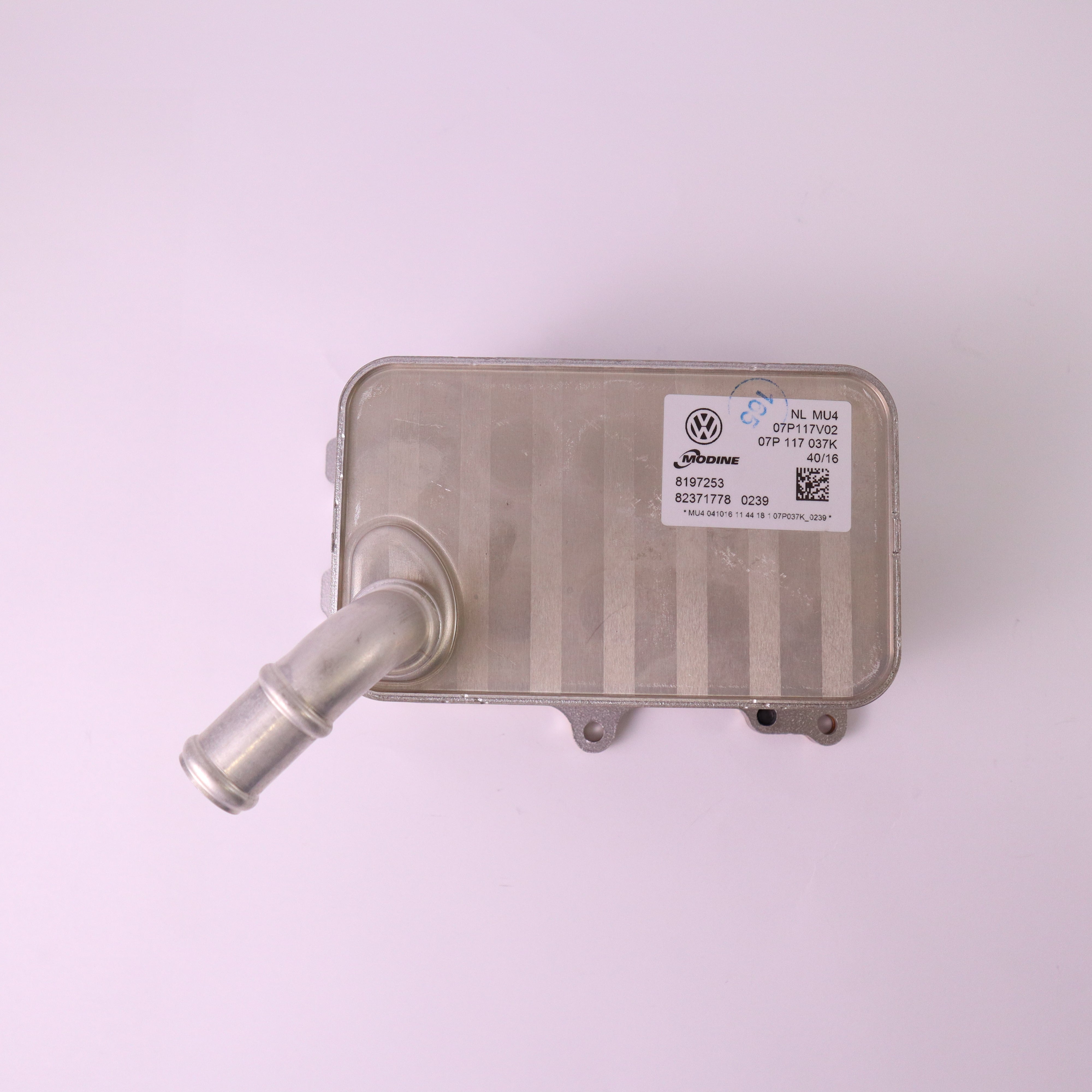 Genuine Bentley Engine Oil Cooler 07P117037K