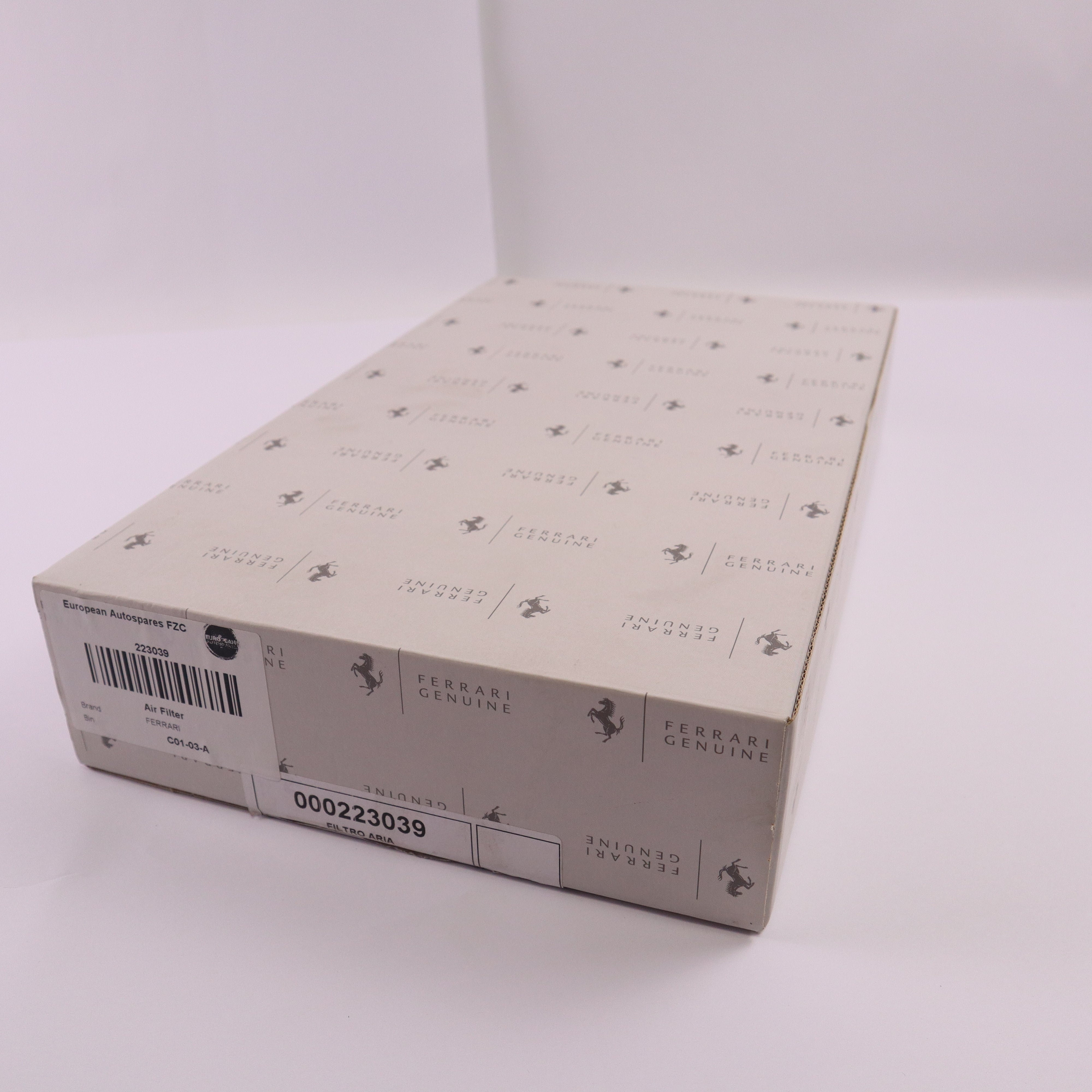 Geniune Air Filter For Ferrari 599, 612 & GTC4 Lusso 223039