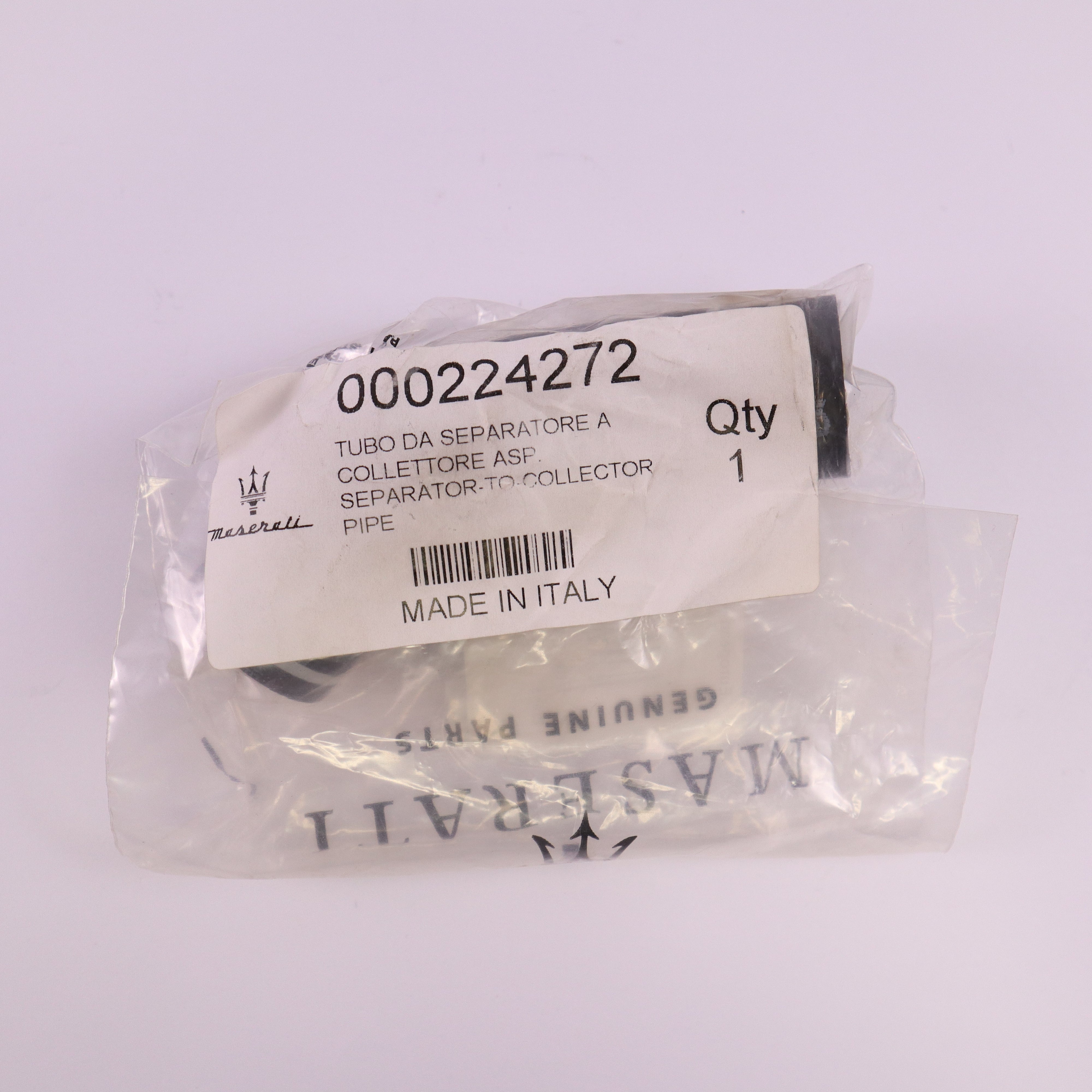 Genuine Maserati Separator to Collector Pipe 224272