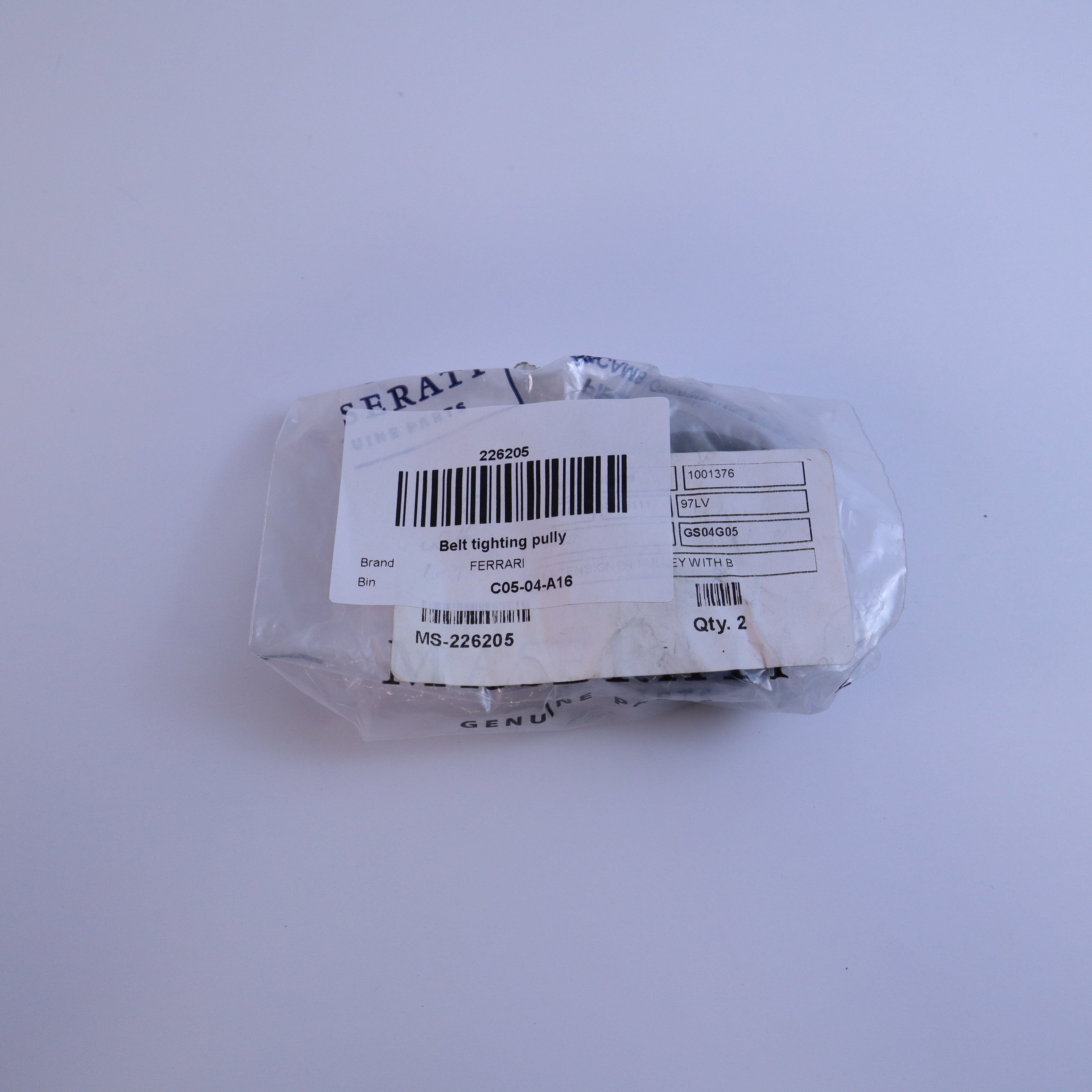 Aftermarket Ferrari, Maserati Belt Tightening Pulley 226205