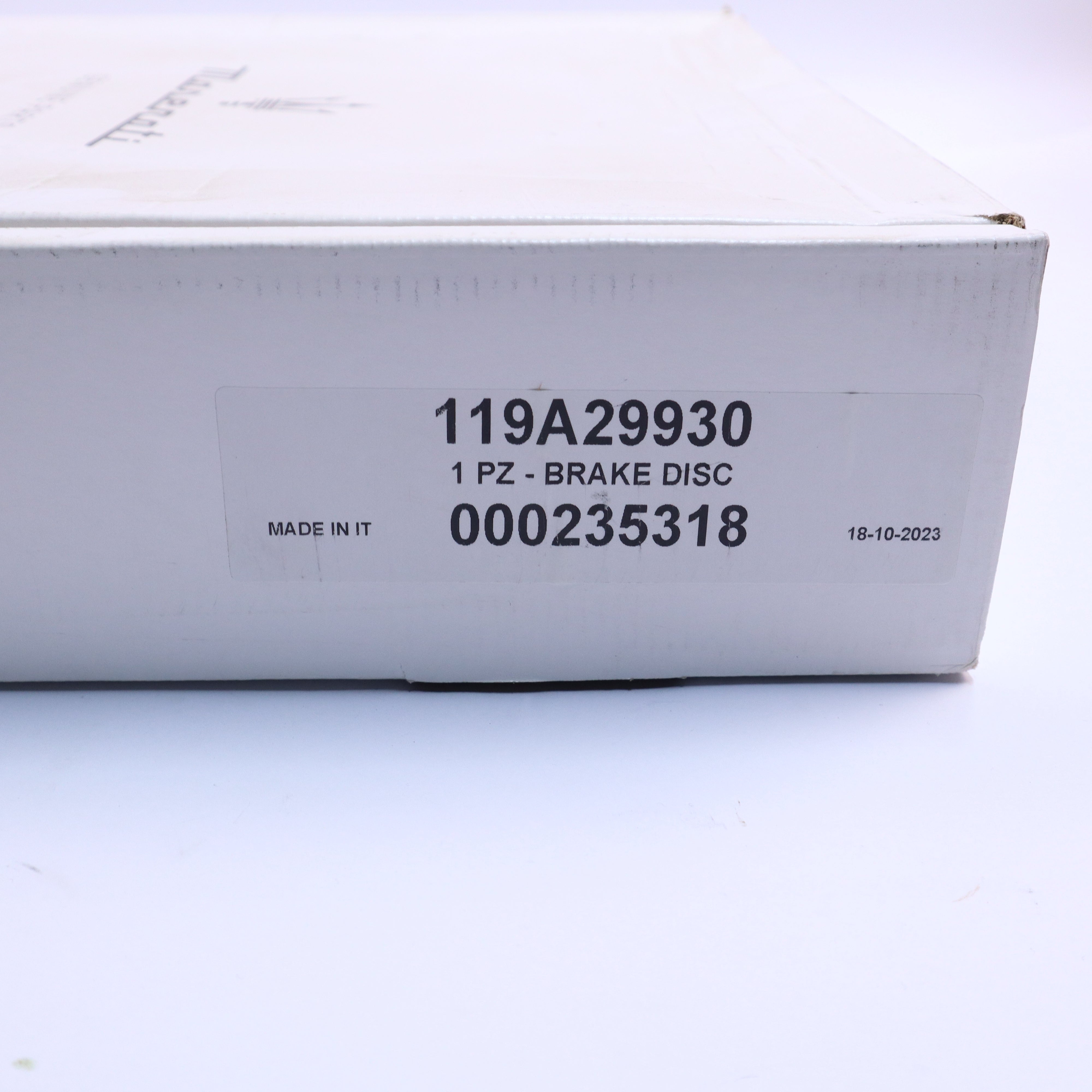 Genuine Maserati Front Brake Disc 235318