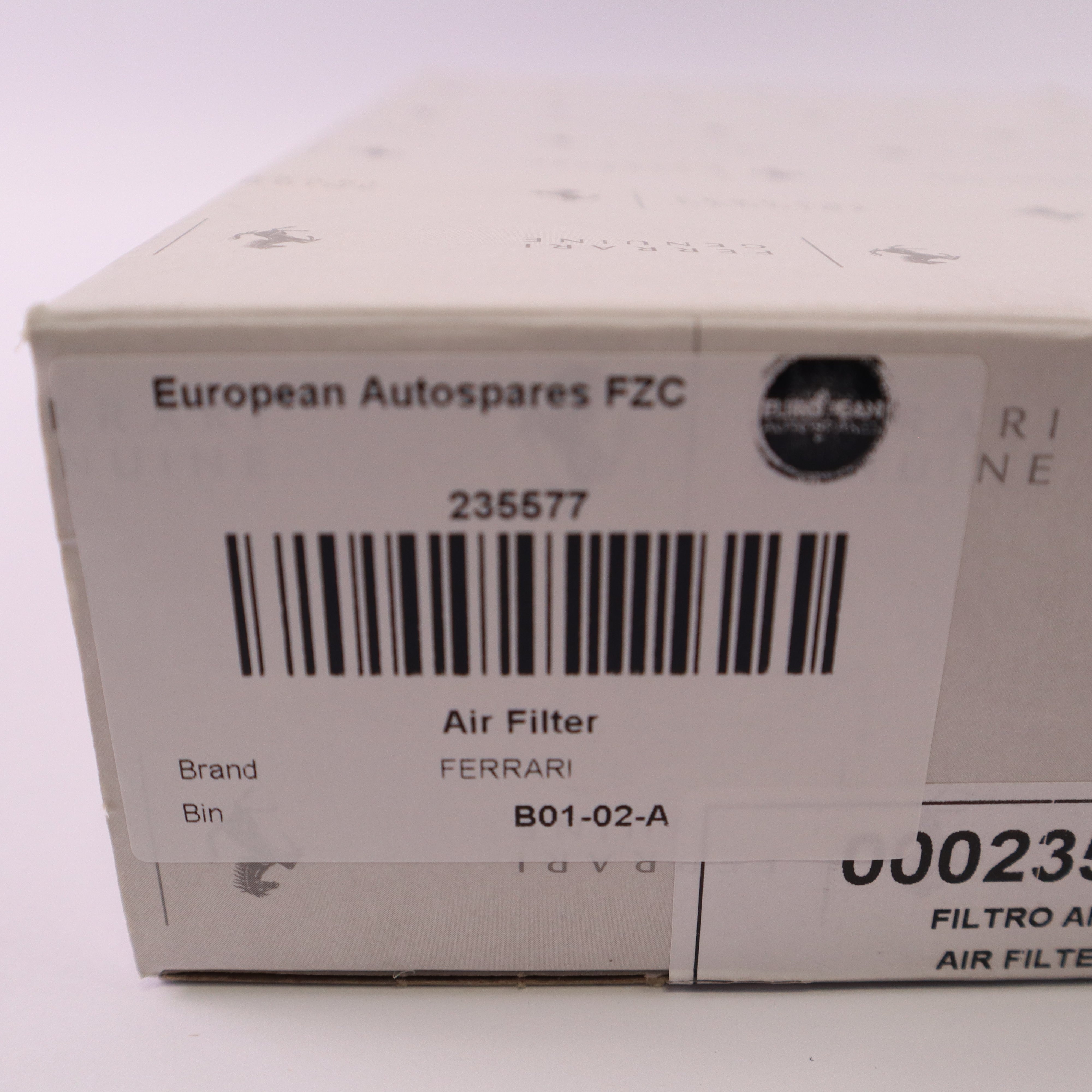 Aftermarket Ferrari Engine Air Filter for California T, F12 Berlinetta & GTC4 Lusso 235577