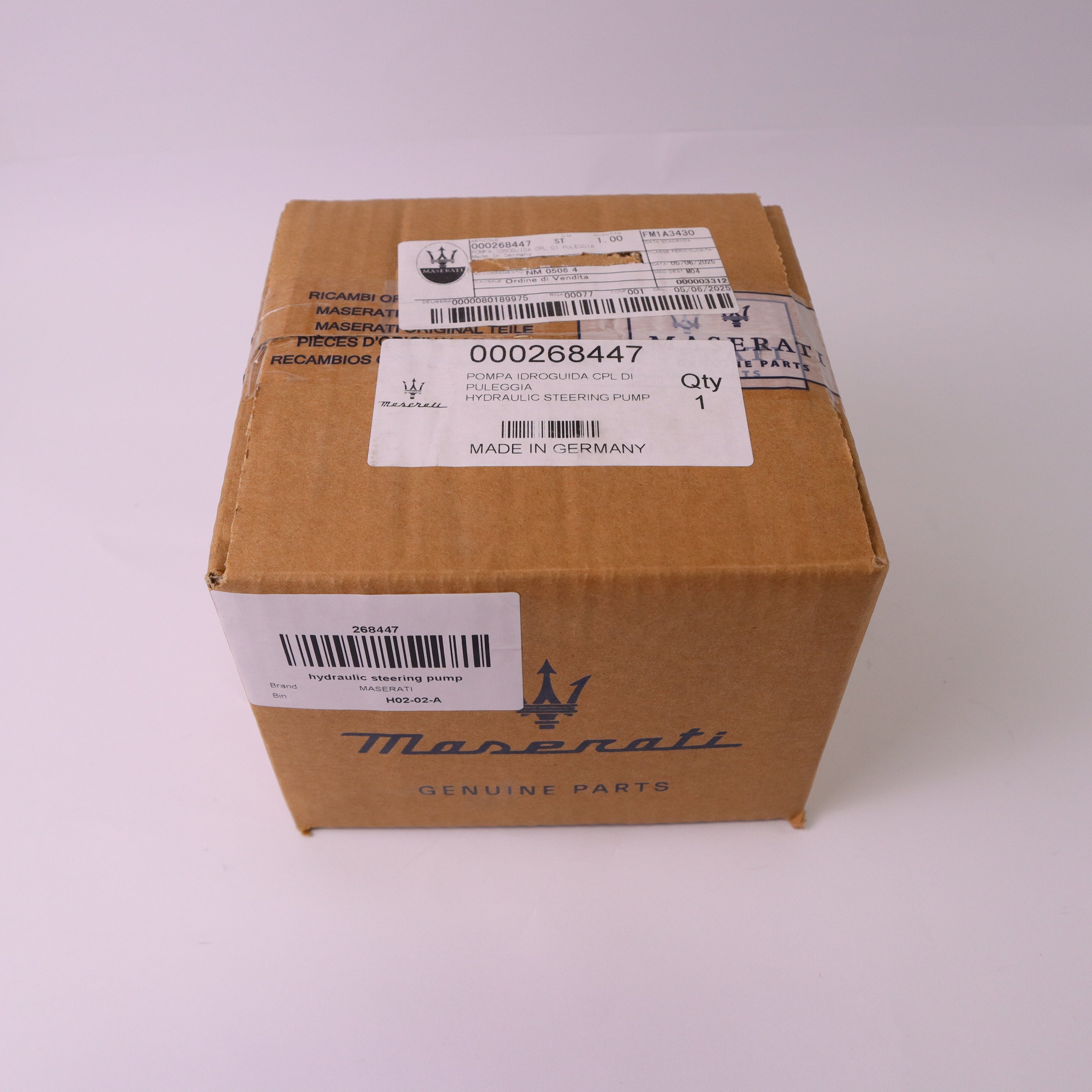 Genuine Maserati Power Steering Pump 268447