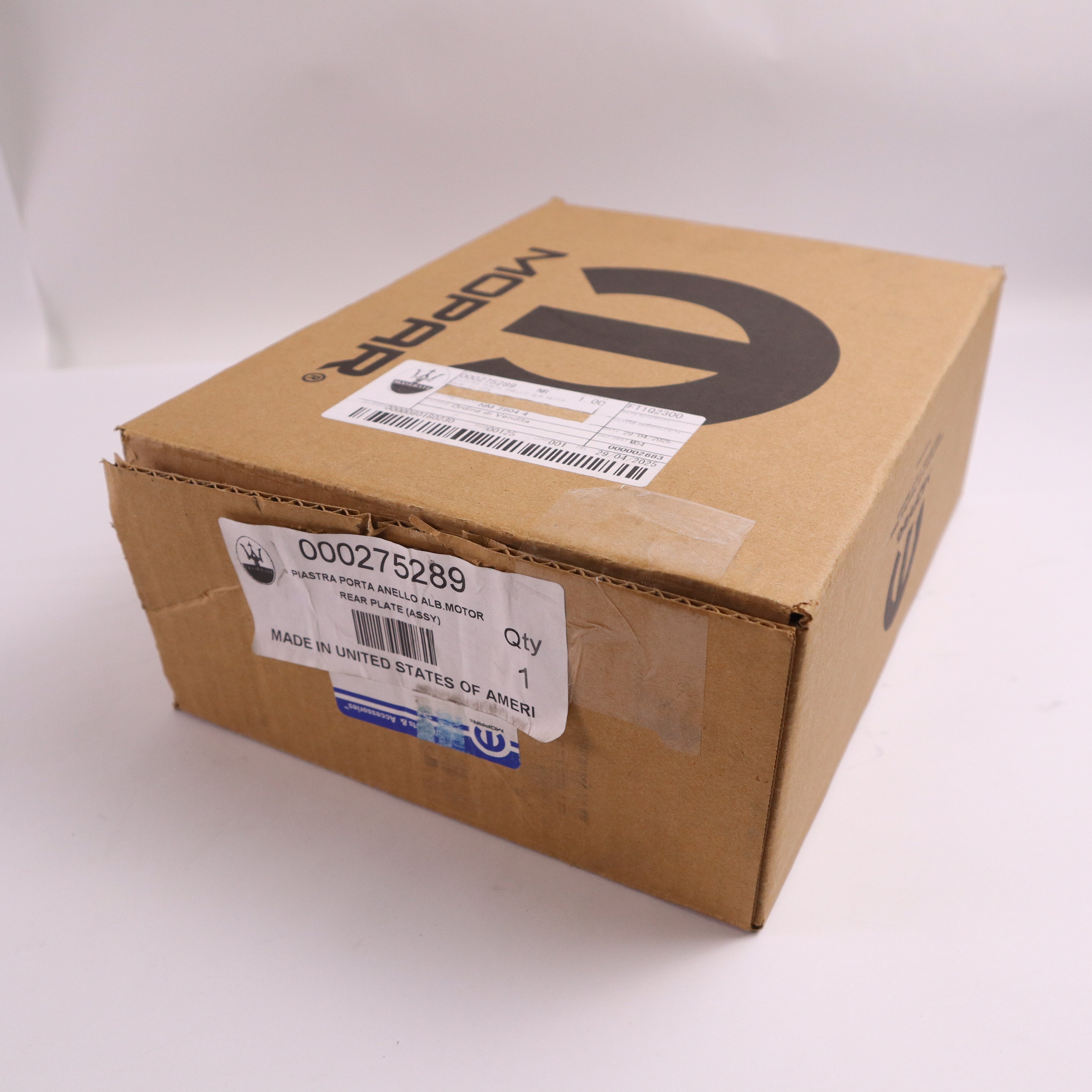 Aftermarket Maserati Rear Crank Plate 275289