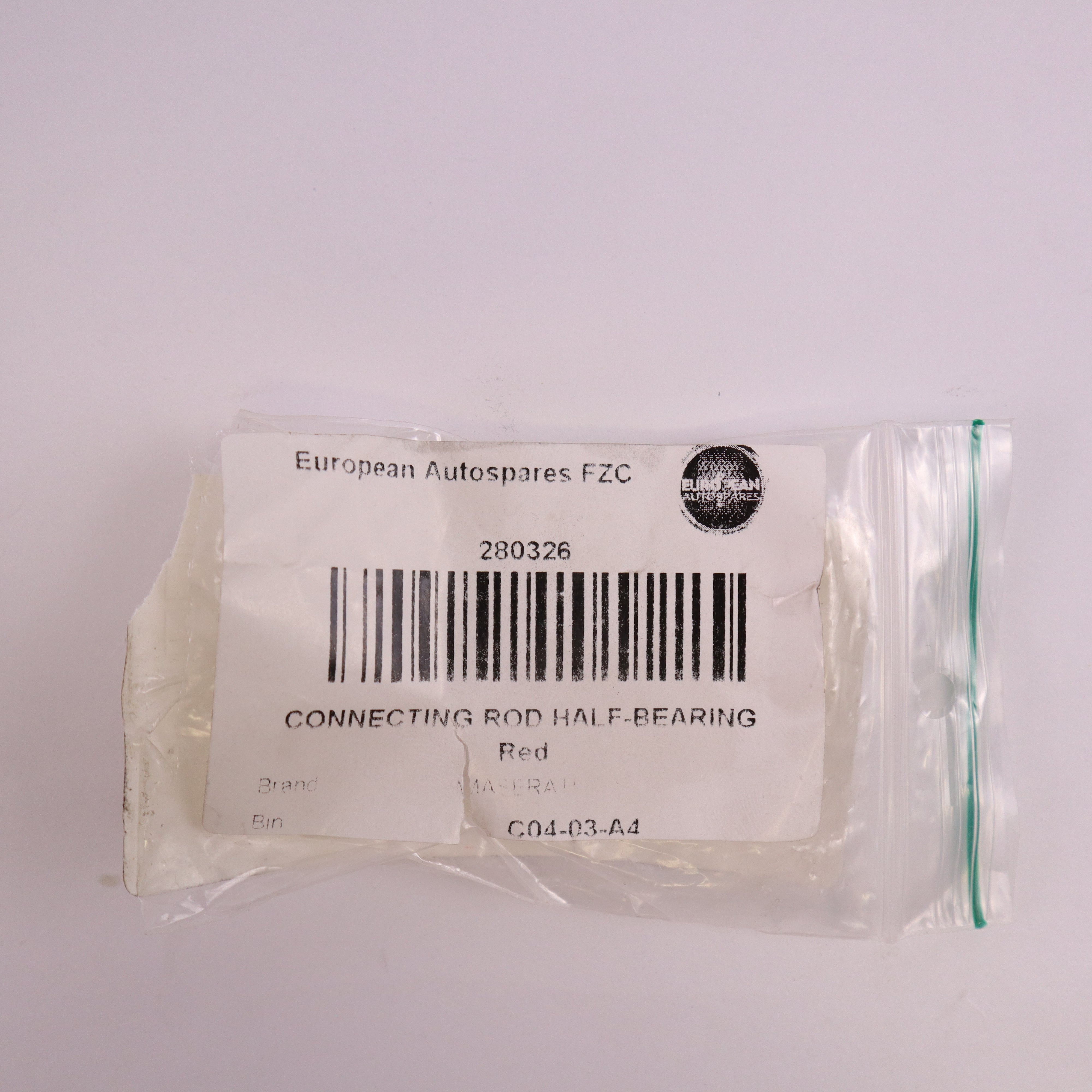 Genuine Maserati Connecting Rod Half Bearing 280326