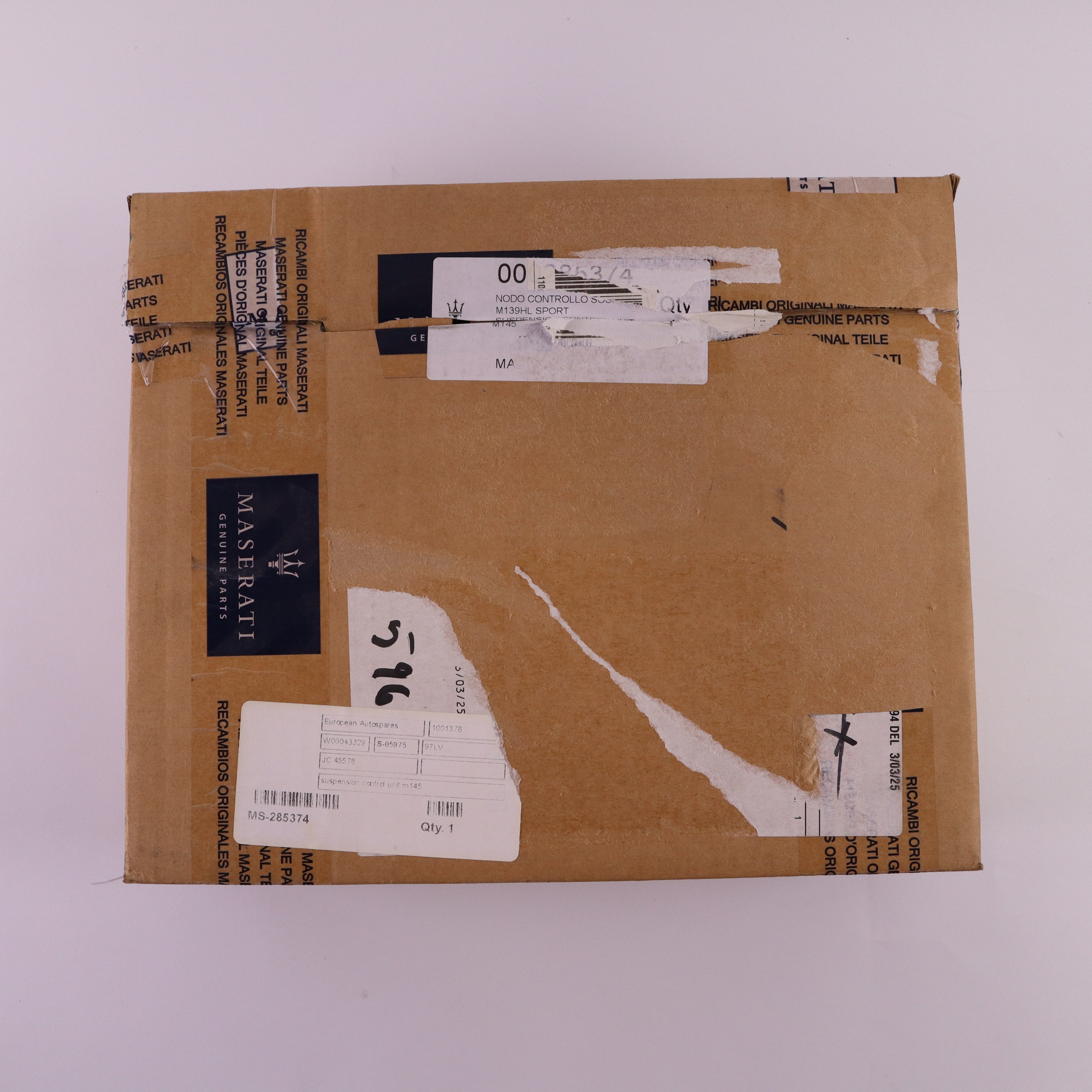 Genuine Maserati Suspension Control Unit Skyhook 285374