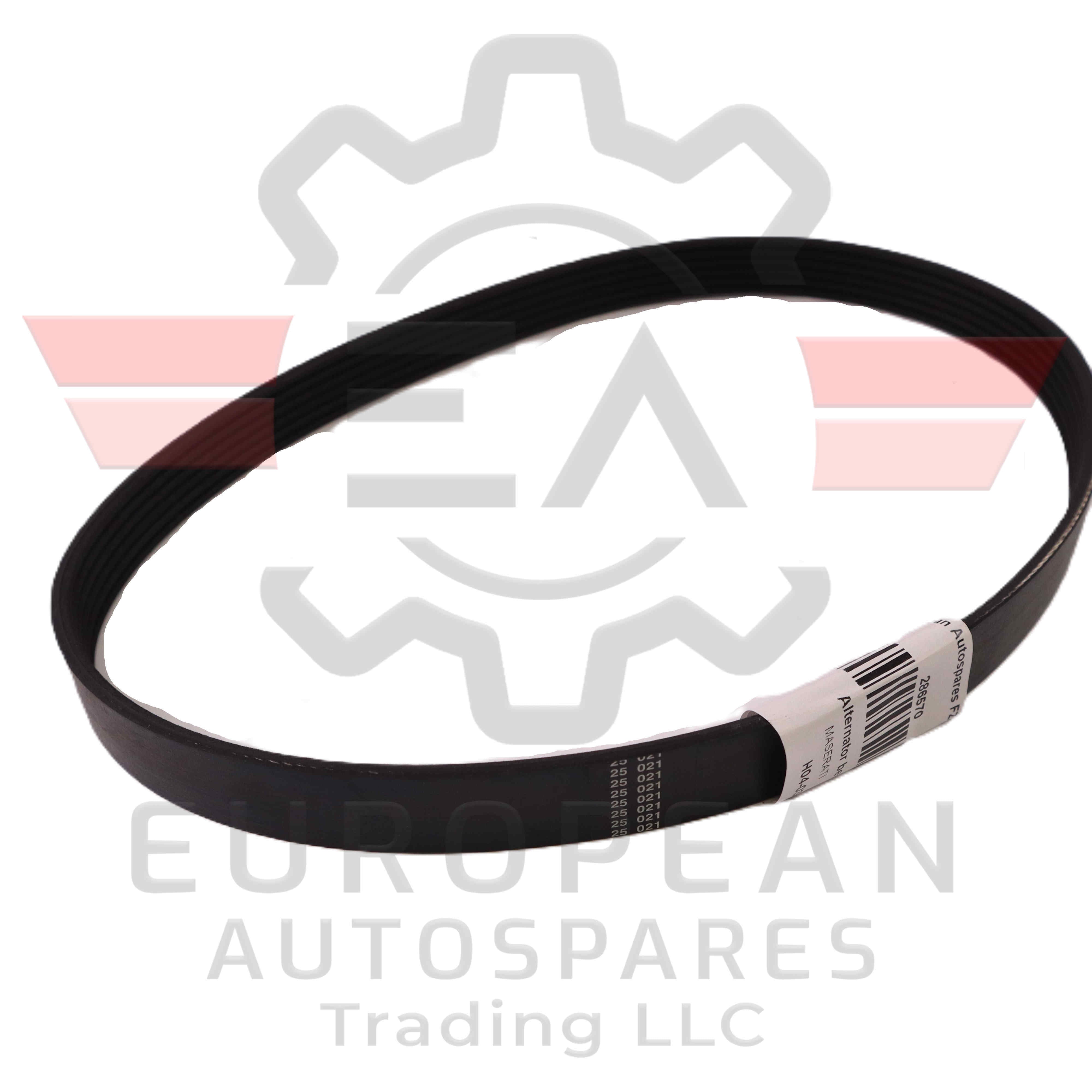 Genuine Maserati Alternator Belt 286570 European Autospares Trading LLC