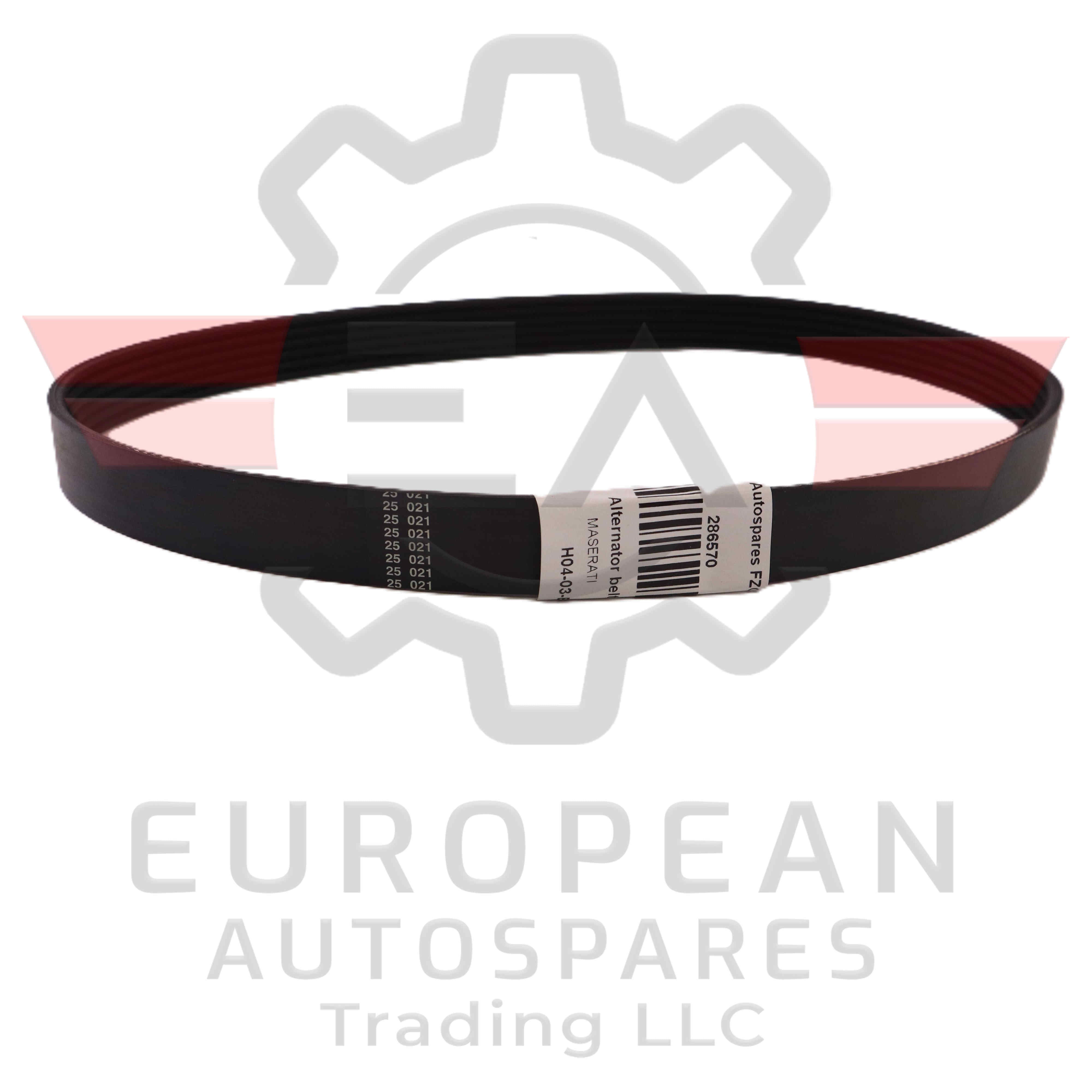Genuine Maserati Alternator Belt 286570 European Autospares Trading LLC