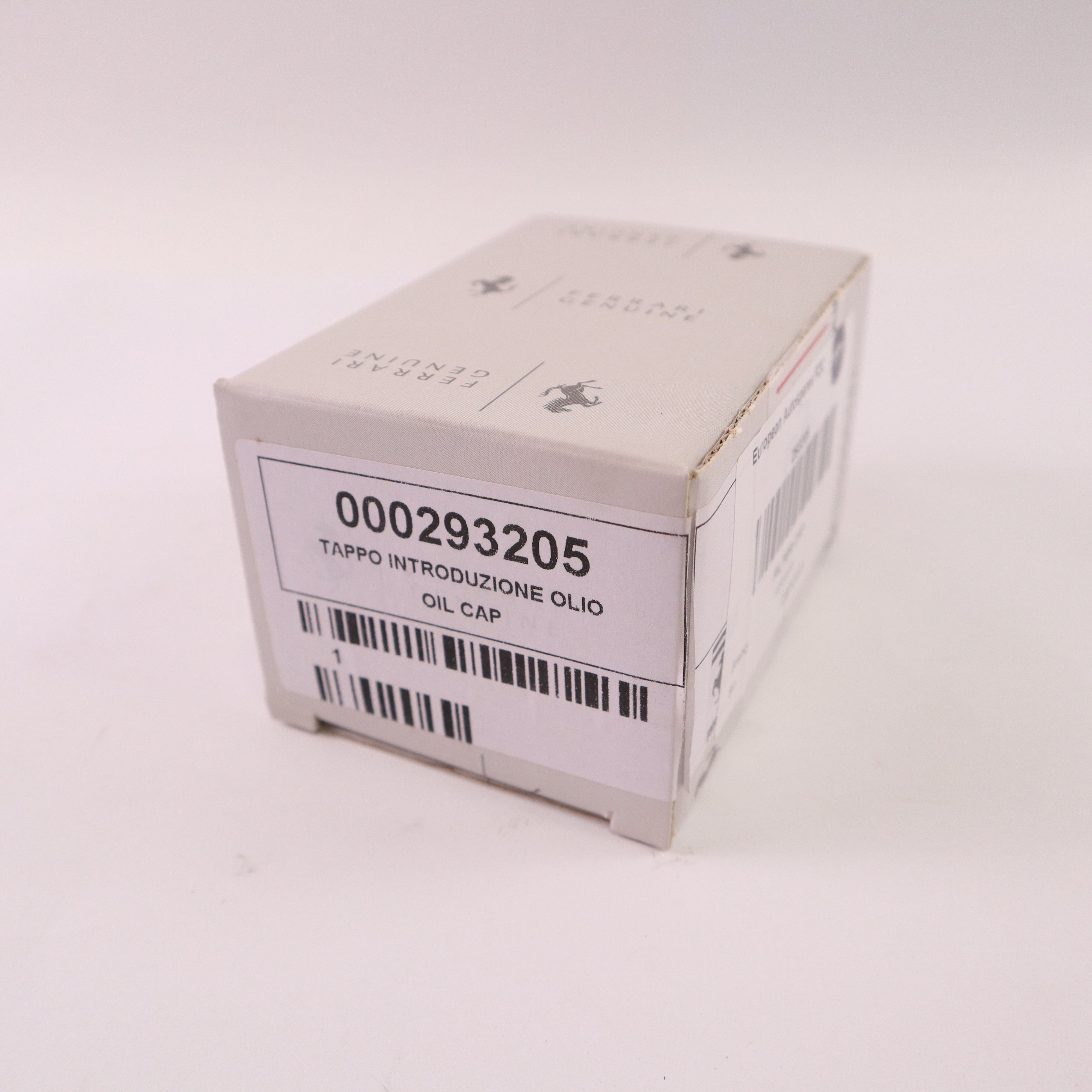 Genuine Maserati & Ferrari Engine Oil Cap for Ghibli, Quattroporte, Granturismo, Grancabrio, California T 293205