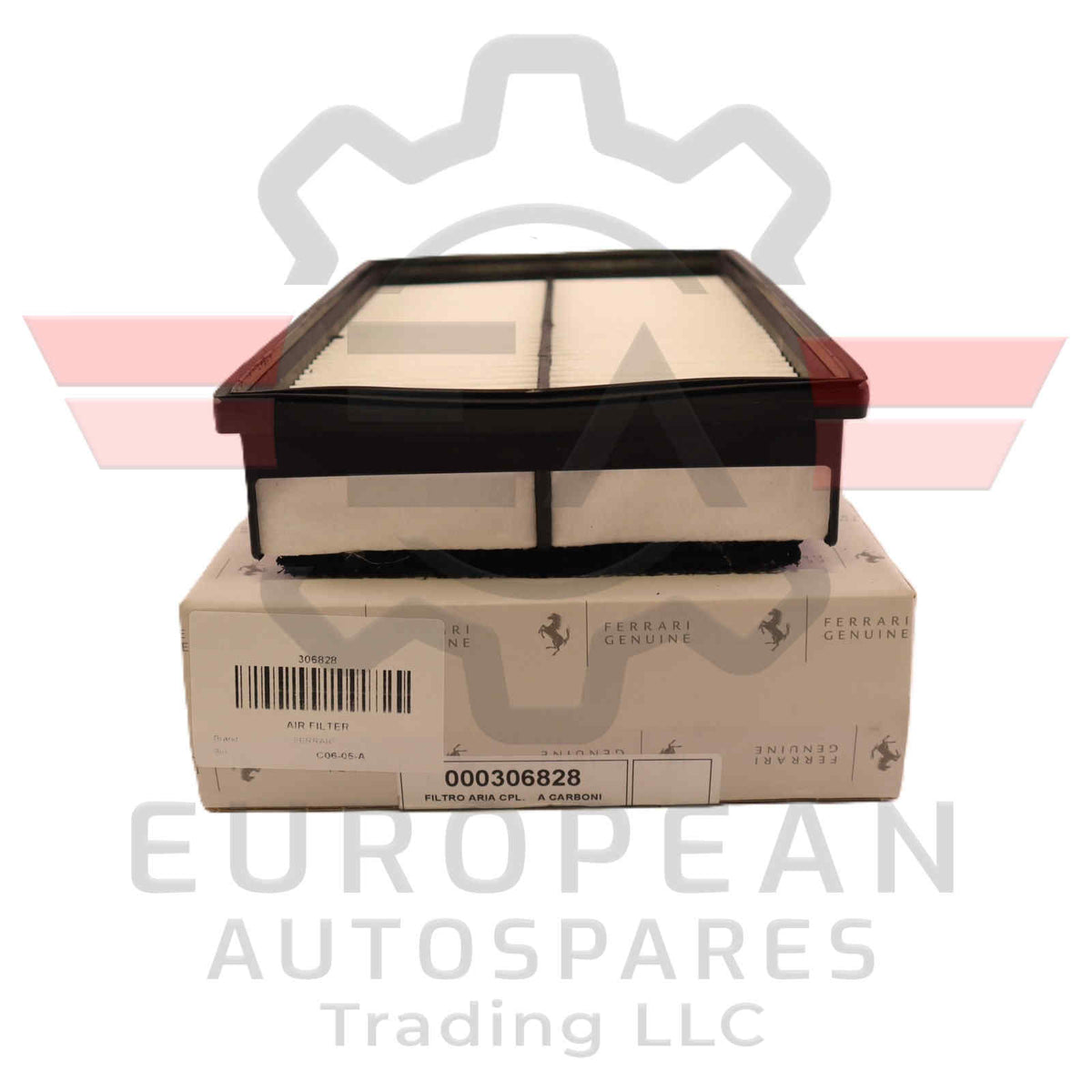Genuine Ferrari Air Filter 306828 - European Autospares Trading LLC