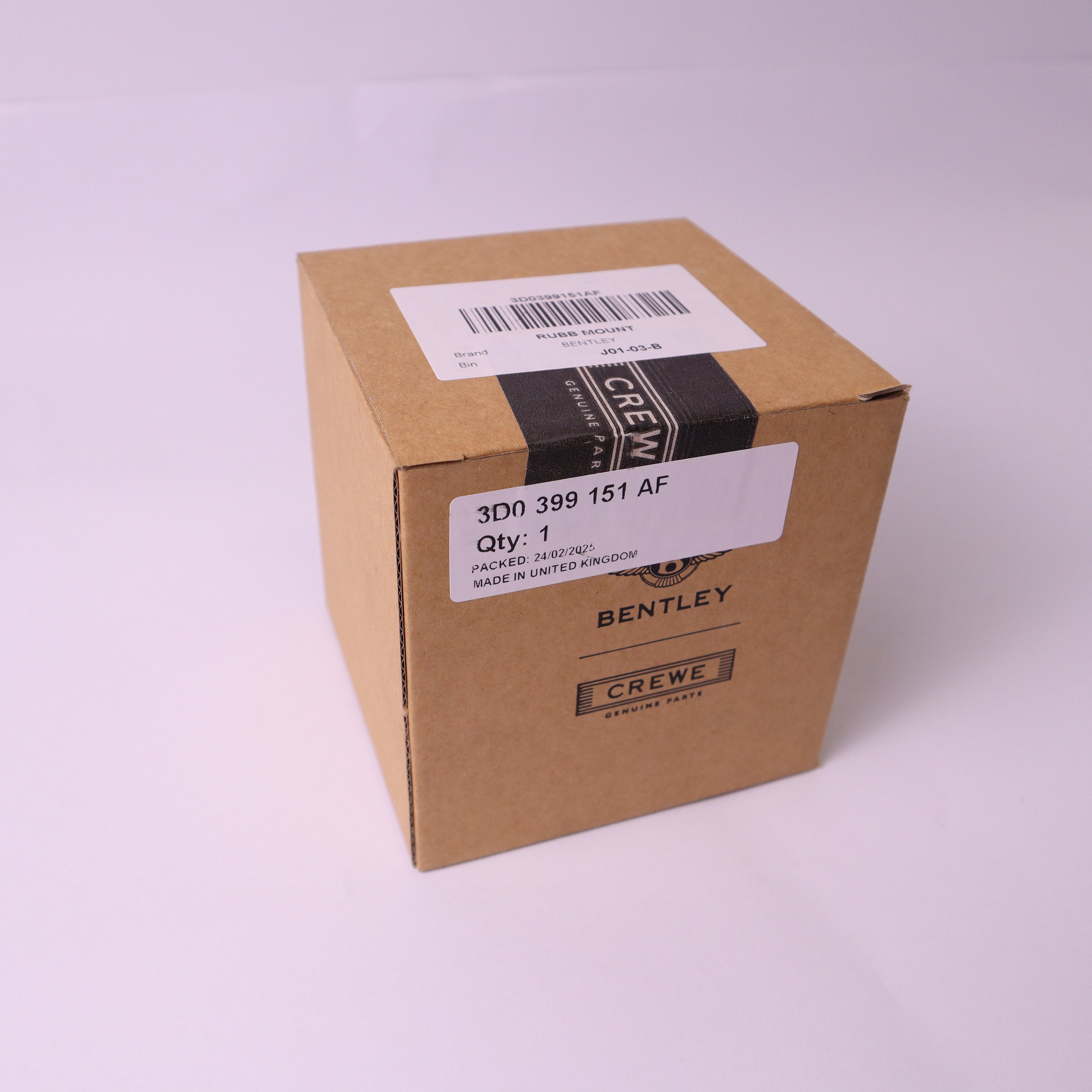 Genuine Bentley Transmission Mounting Rubber Mount 3D0399151AF