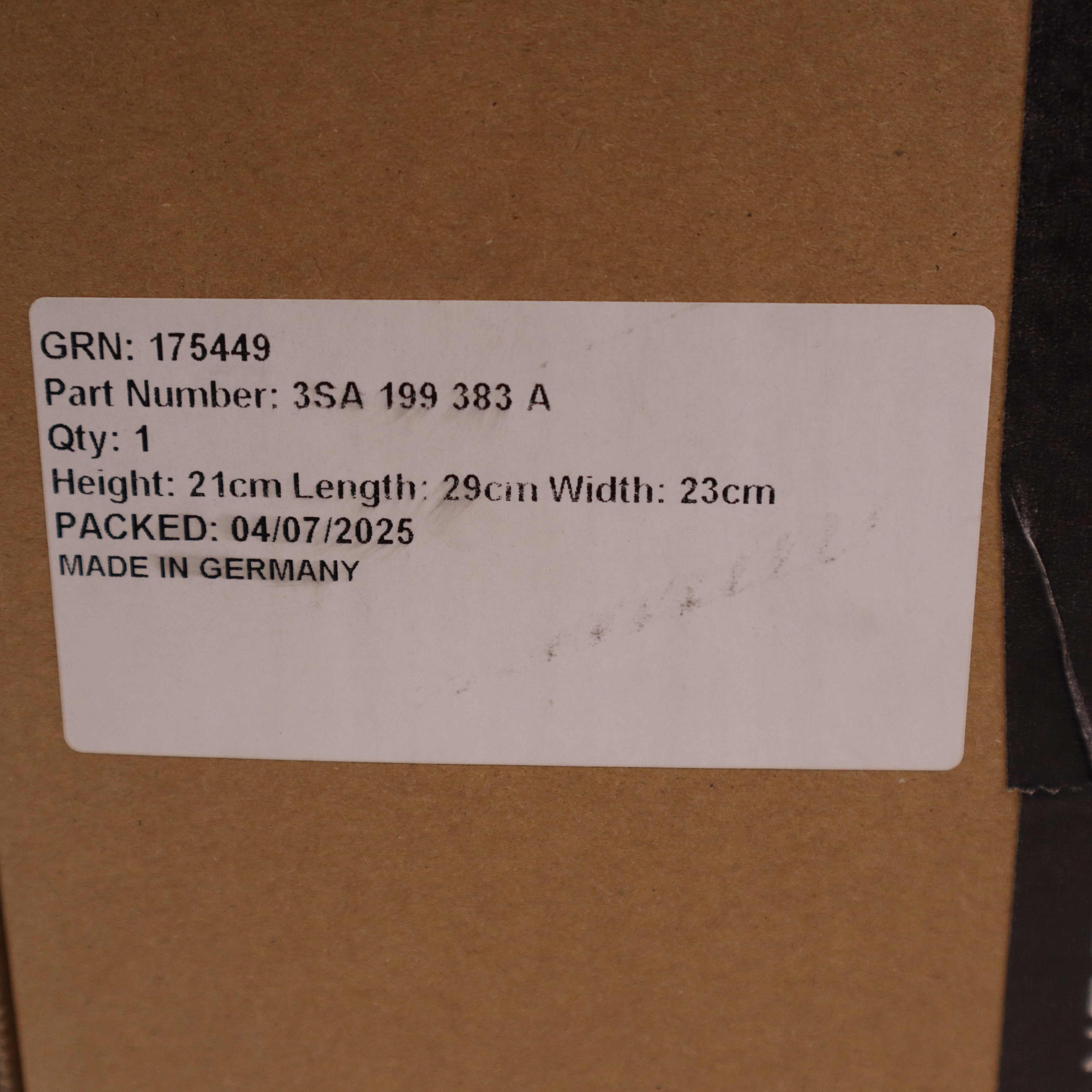 Genuine Bentley Active Engine Mount 3SA199383A