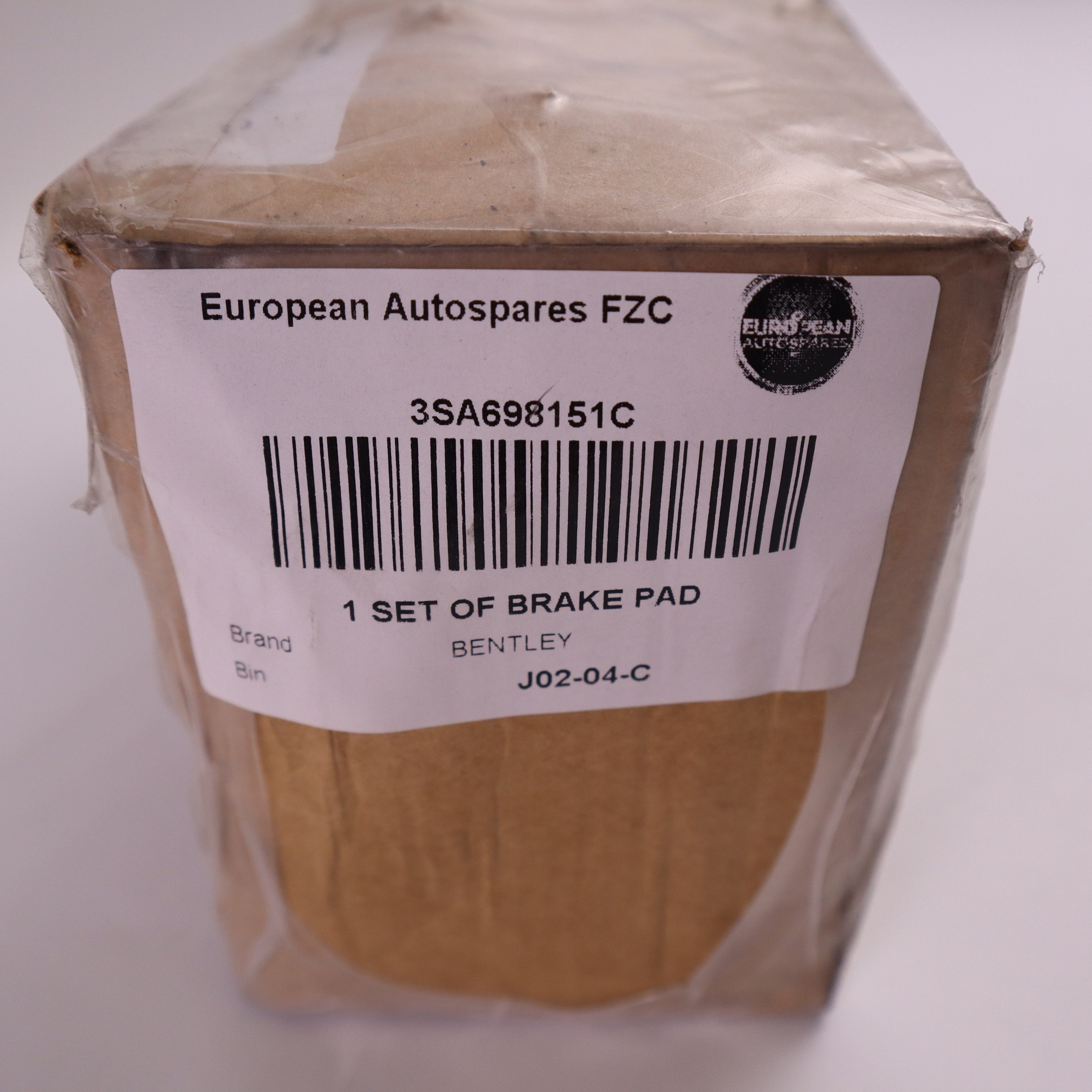 Genuine Bentley Continental GT Front Brake Pad 3SA698151C
