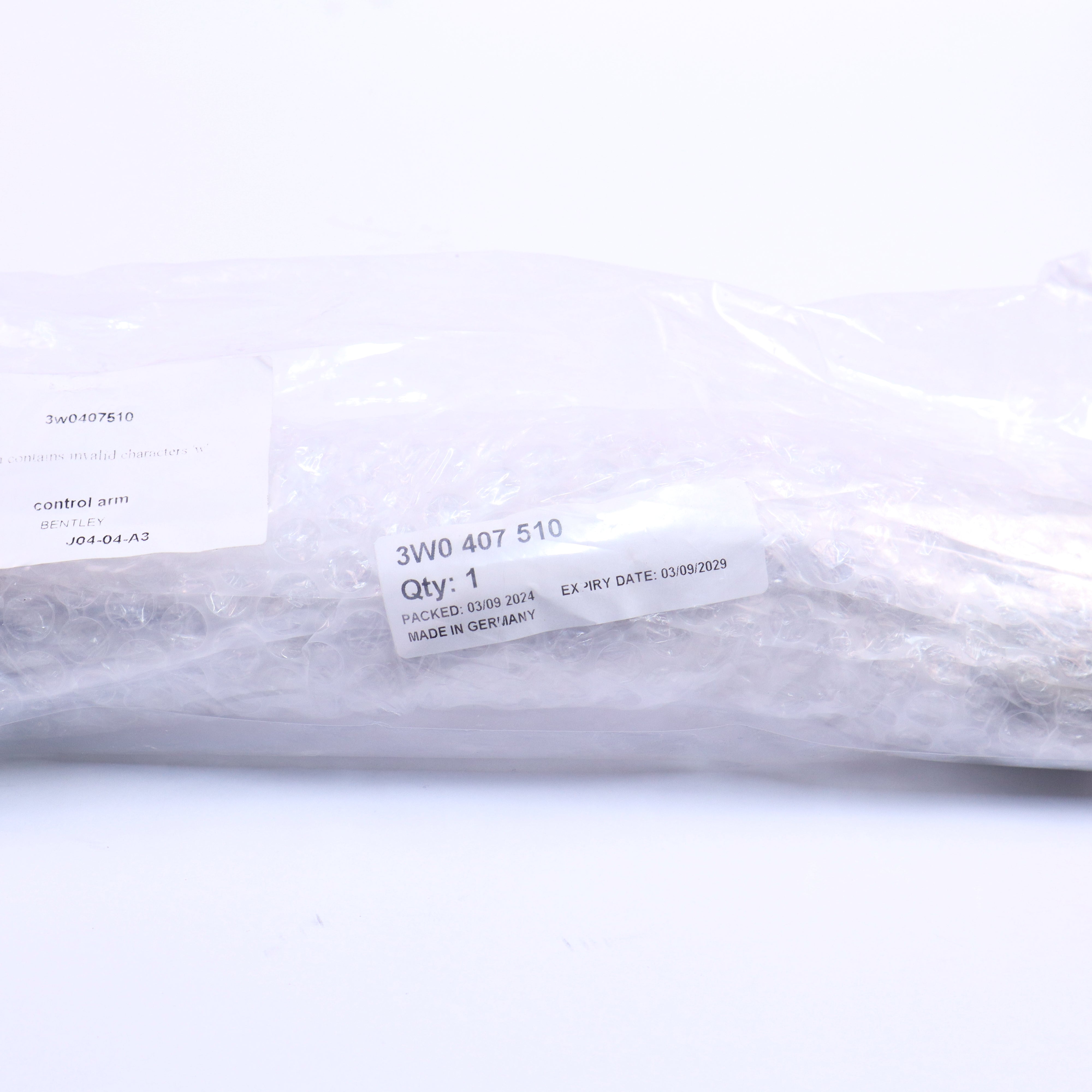 Genuine Bentley Control Arm 3W0407510
