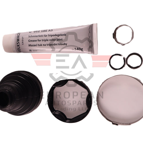 Bota protectora de junta original Bentley para transmisiones/drivelines con elementos de montaje y grasa 3W0498201A