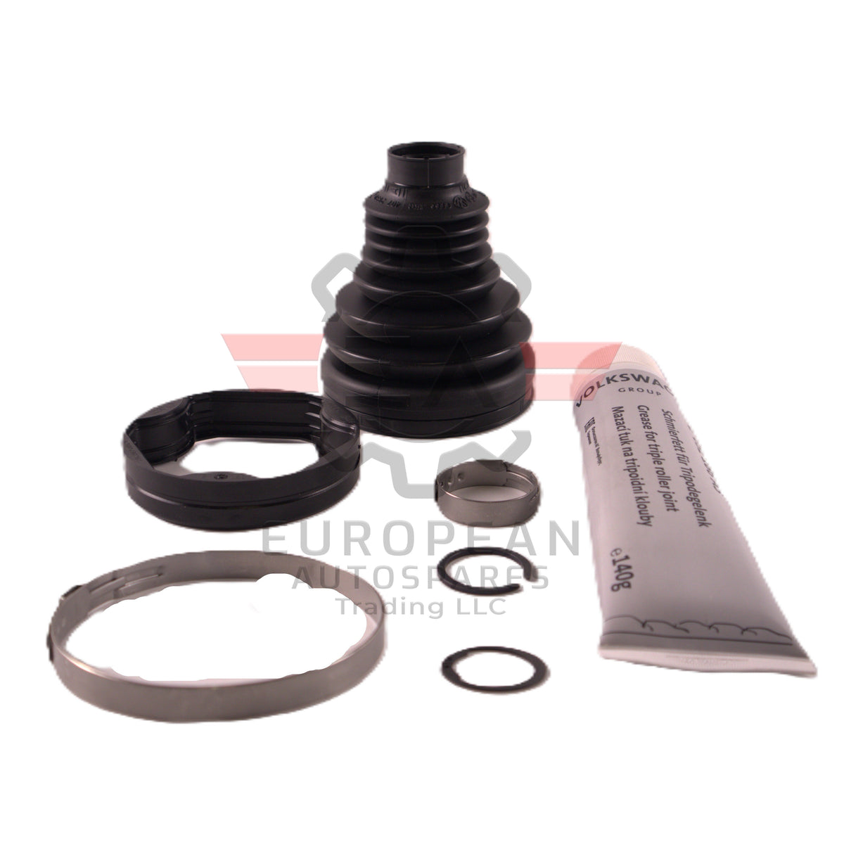 Genuine Bentley Transmission/Drivelines Joint Protective Boot with Assembly Items and Grease 3W0498201A - European Autospares Trading LLC