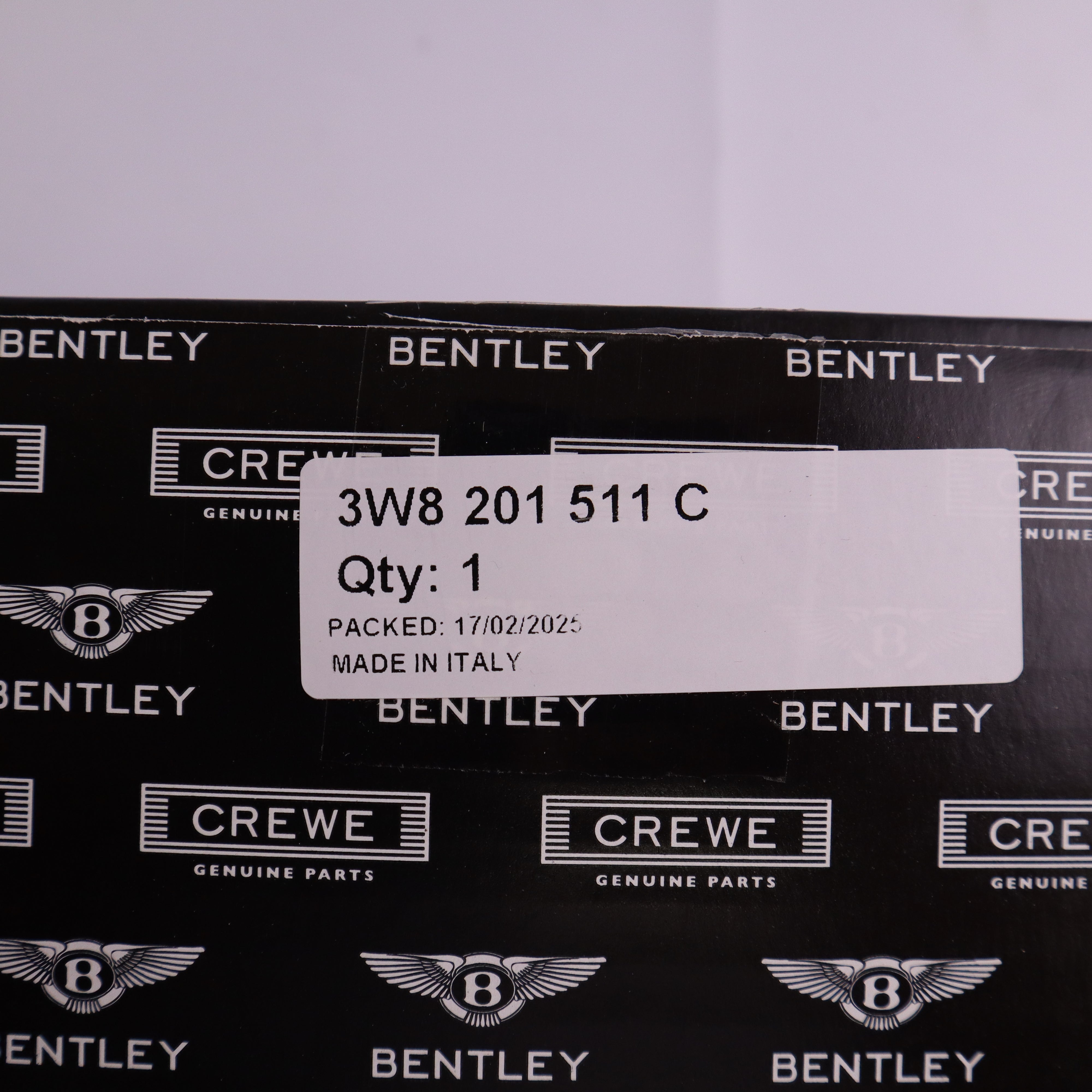 Genuine Bentley Fuel Filter with Pressure 3W8201511C
