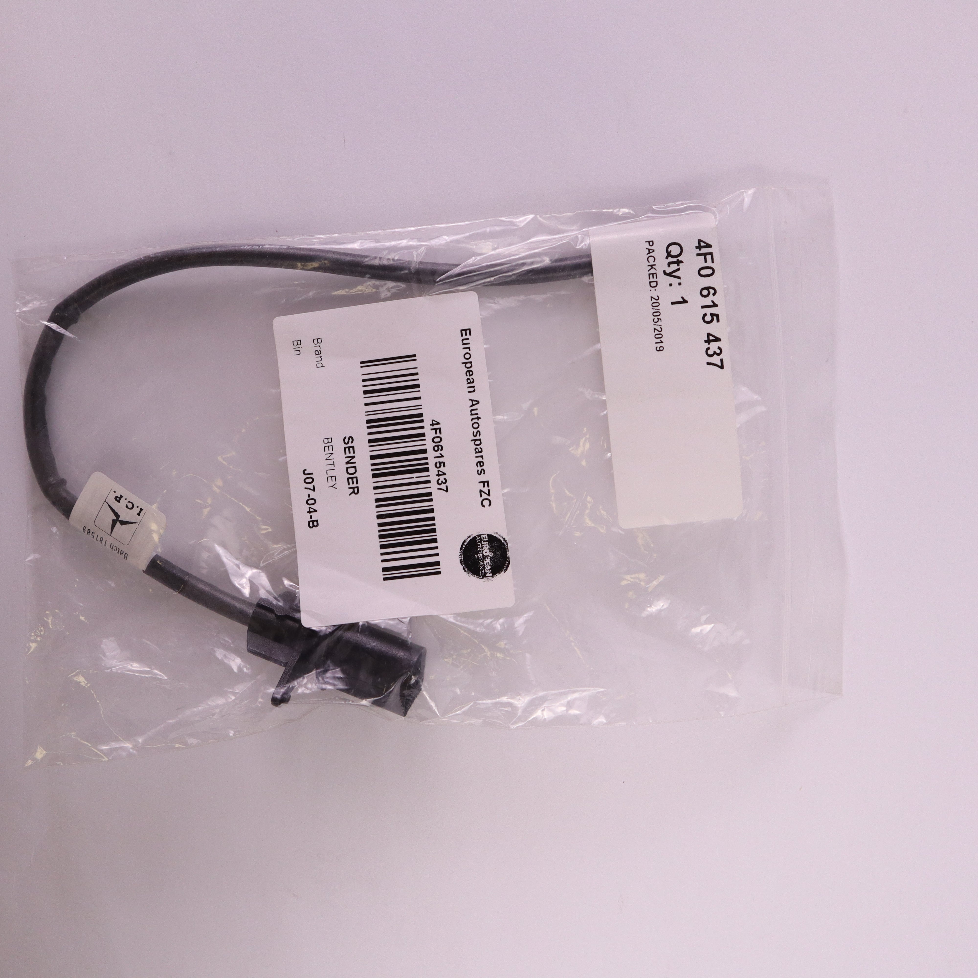 Genuine Bentley Brake Sensor Mulsanne 4F0615437