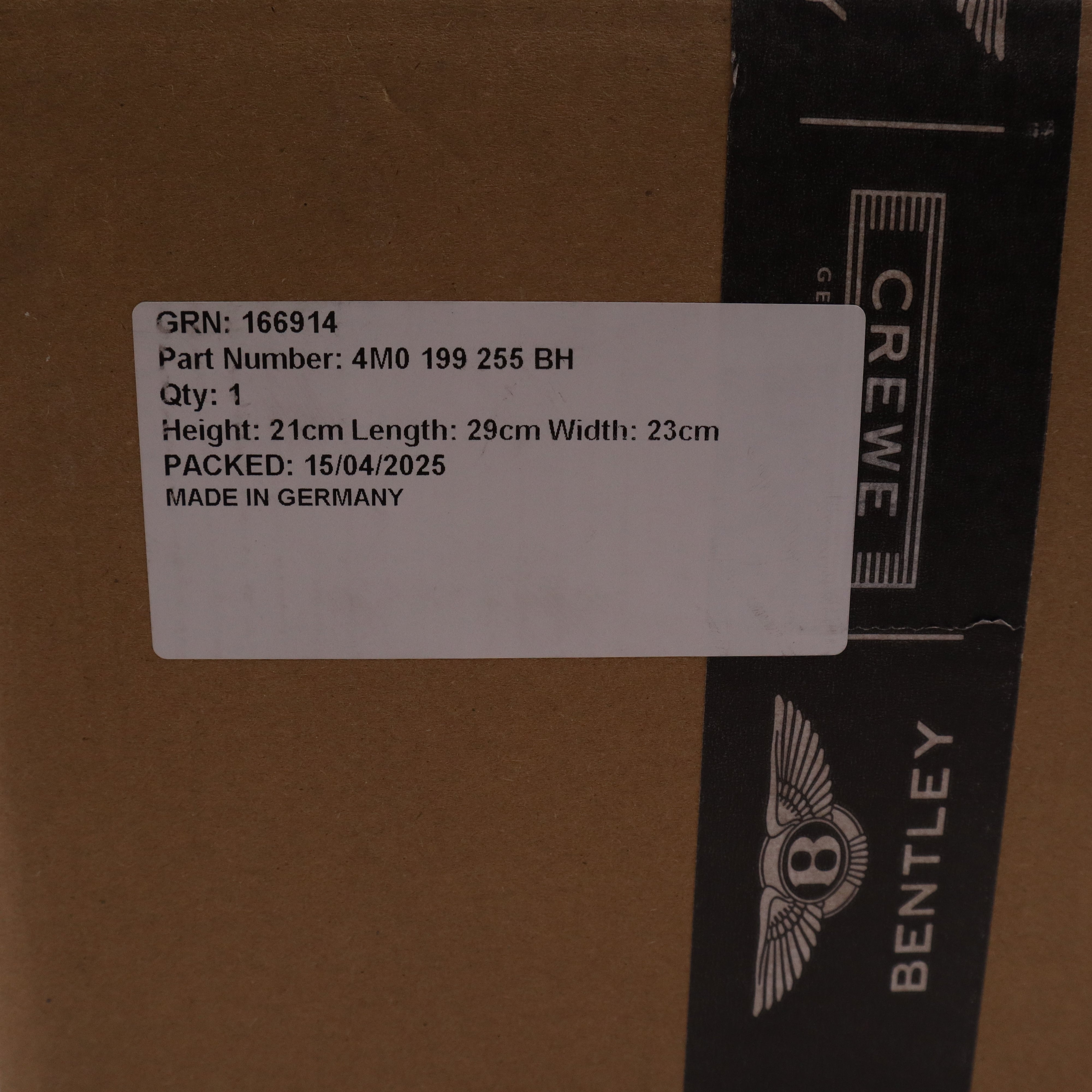 Genuine Bentley Bentayga Engine Mounting LH 4M0199255BH