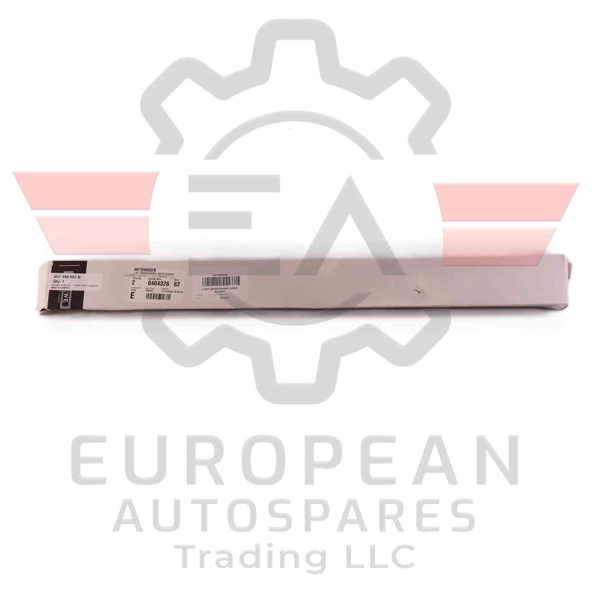 Genuine Lamborghini 1 Set Aerodynamic Wiper Blades 4N1998002B
