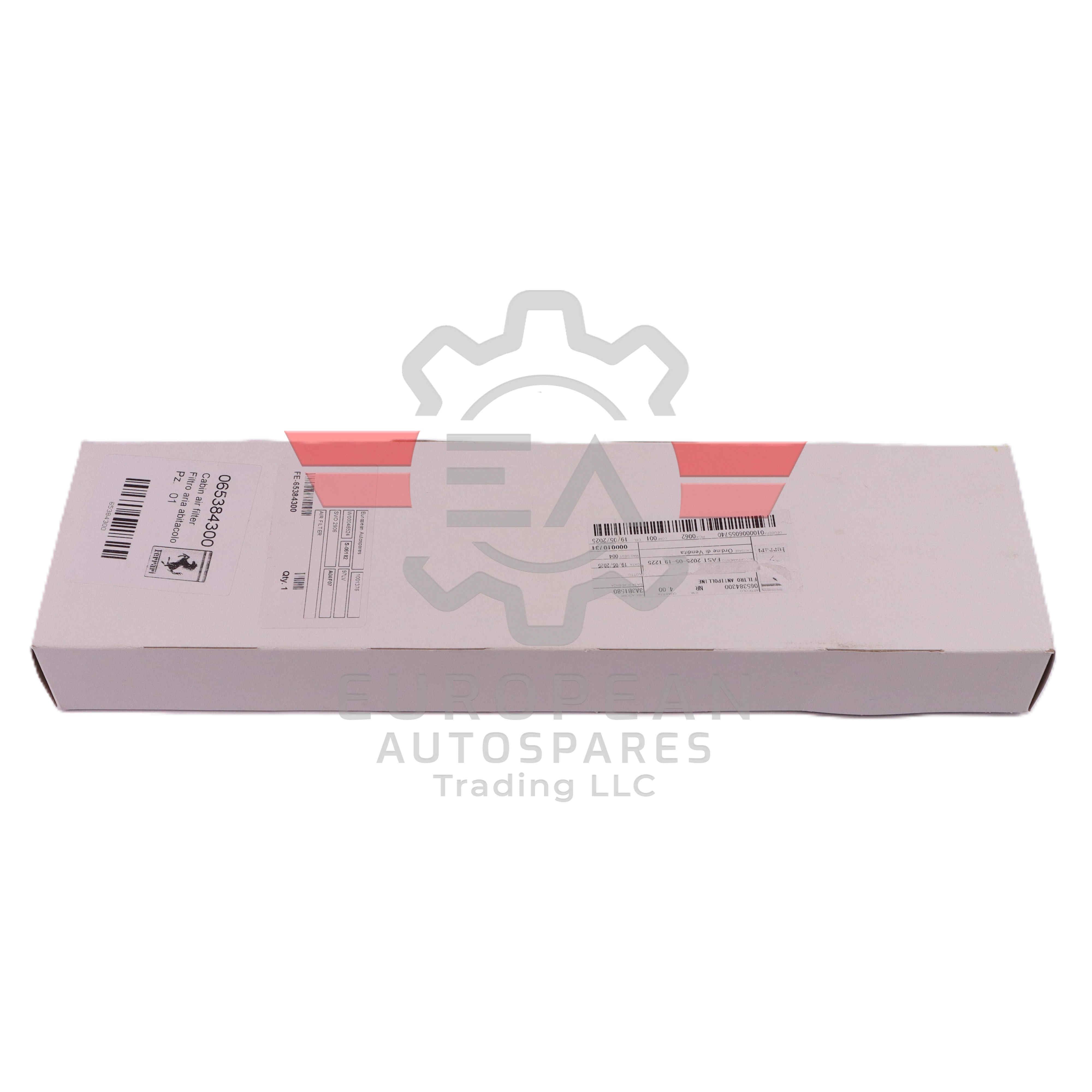 Genuine Ferrari AC Filter 65384300 European Autospares Trading LLC