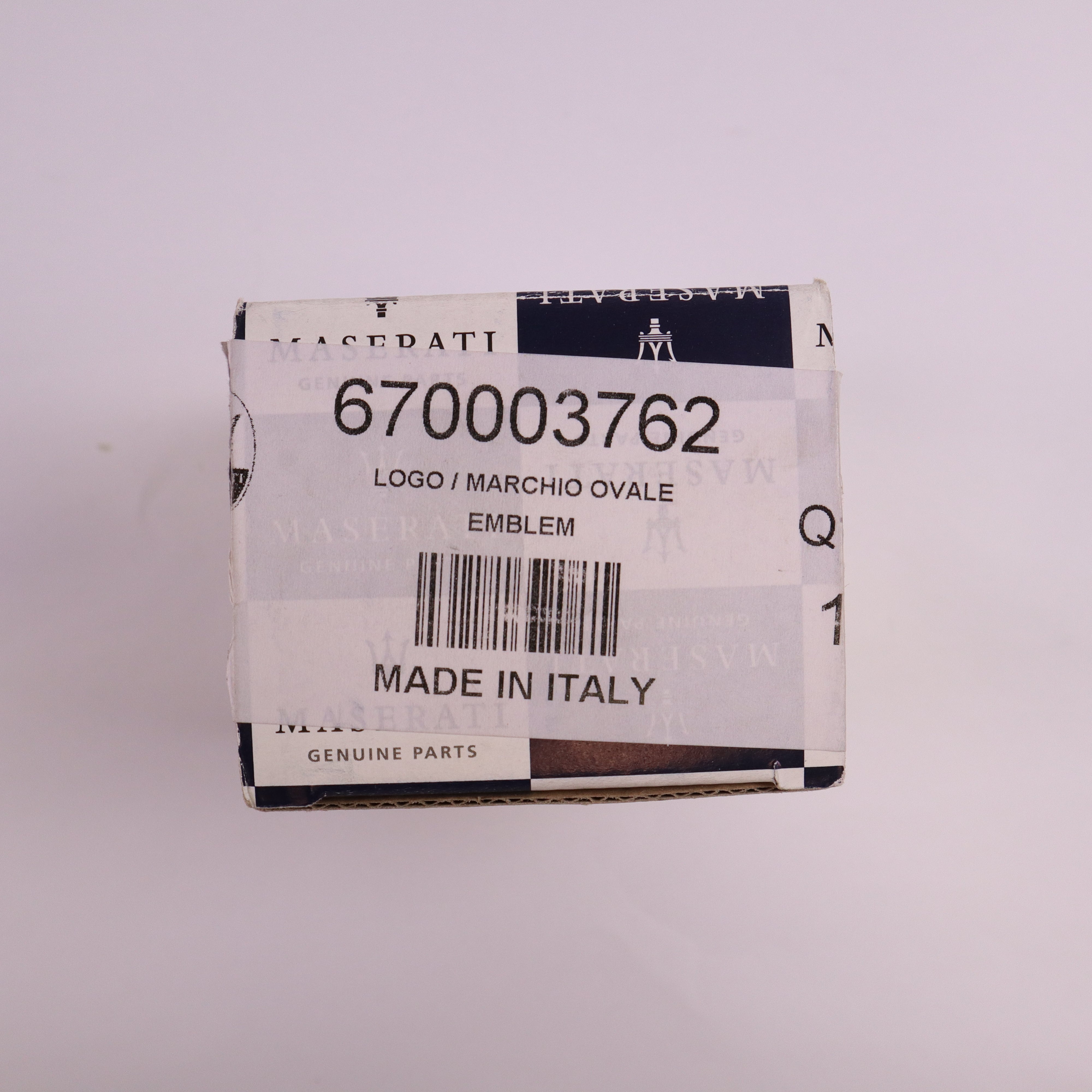Genuine Maserati Logo Emblem 670003762