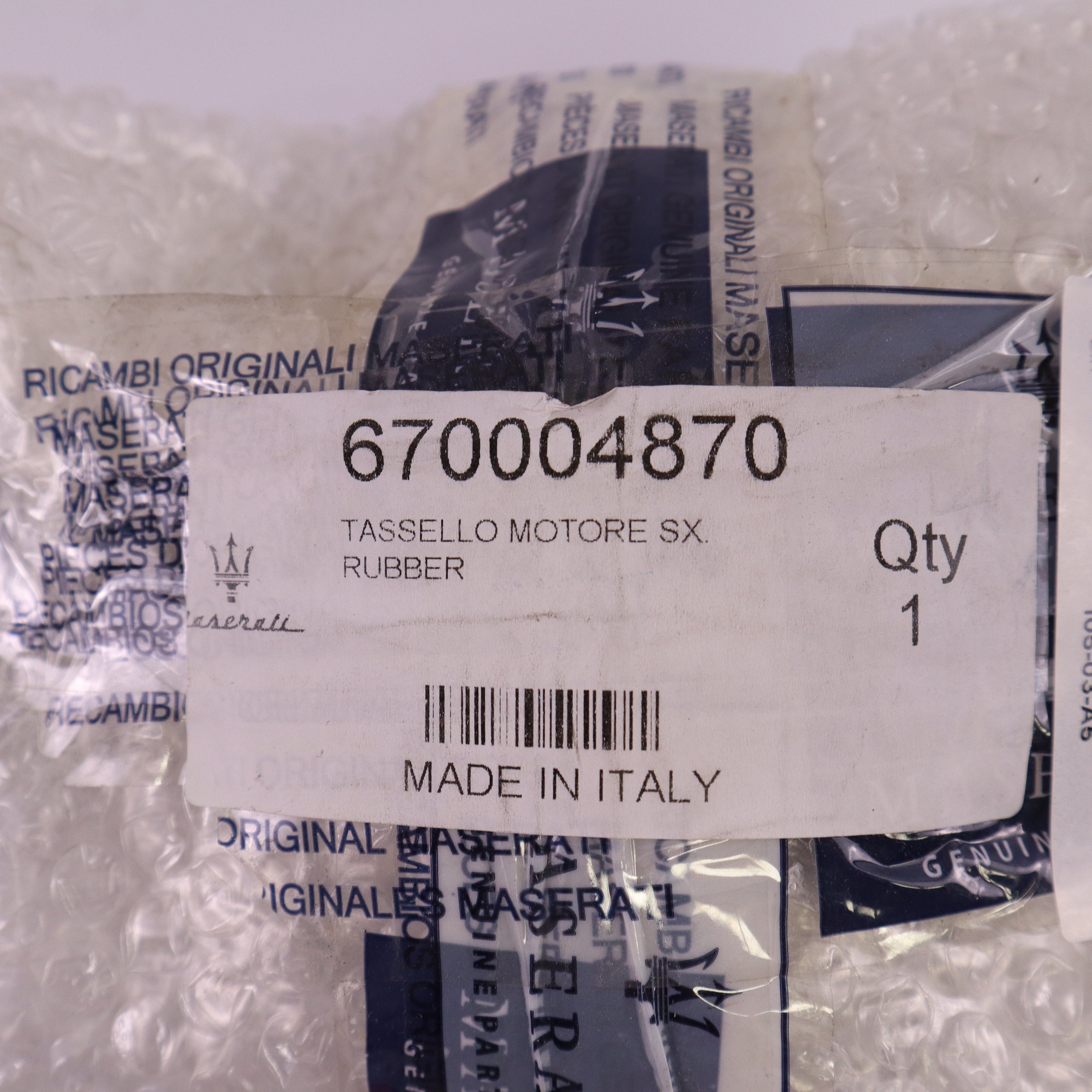 Genuine Maserati LHS Engine Mounting 670004870