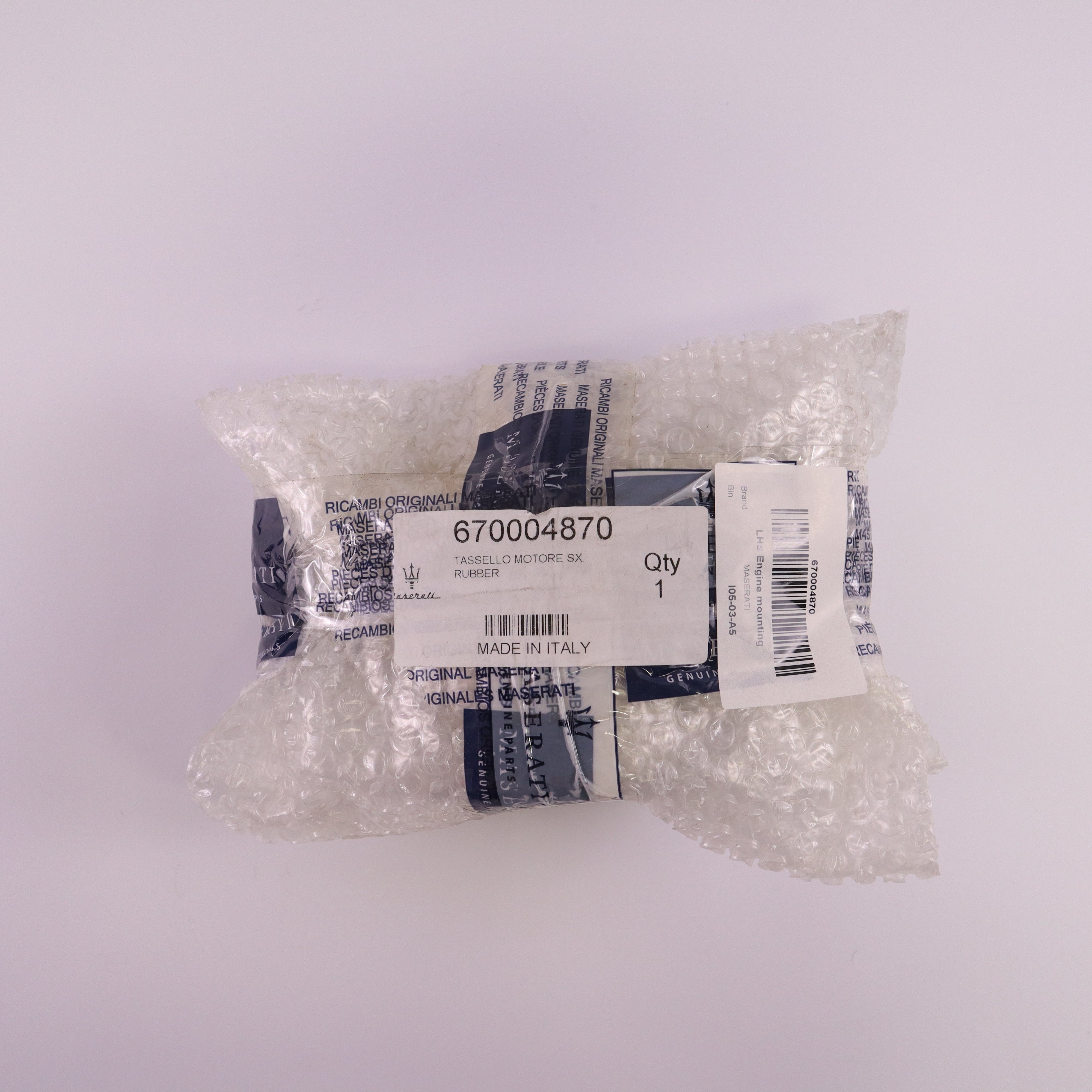 Genuine Maserati LHS Engine Mounting 670004870