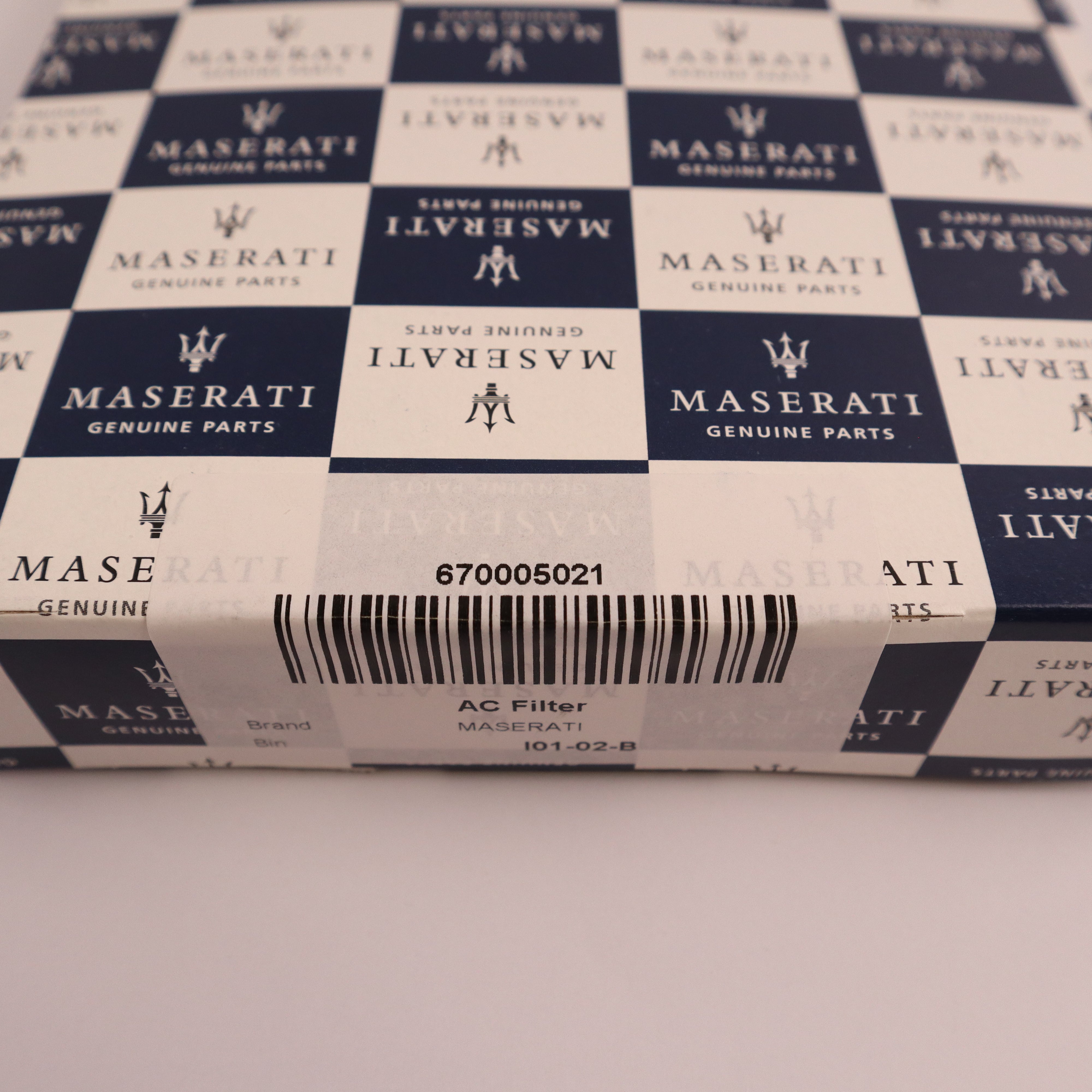 Genuine AC Filter Maserati Ghibli, Levante, Quattroporte 670005021