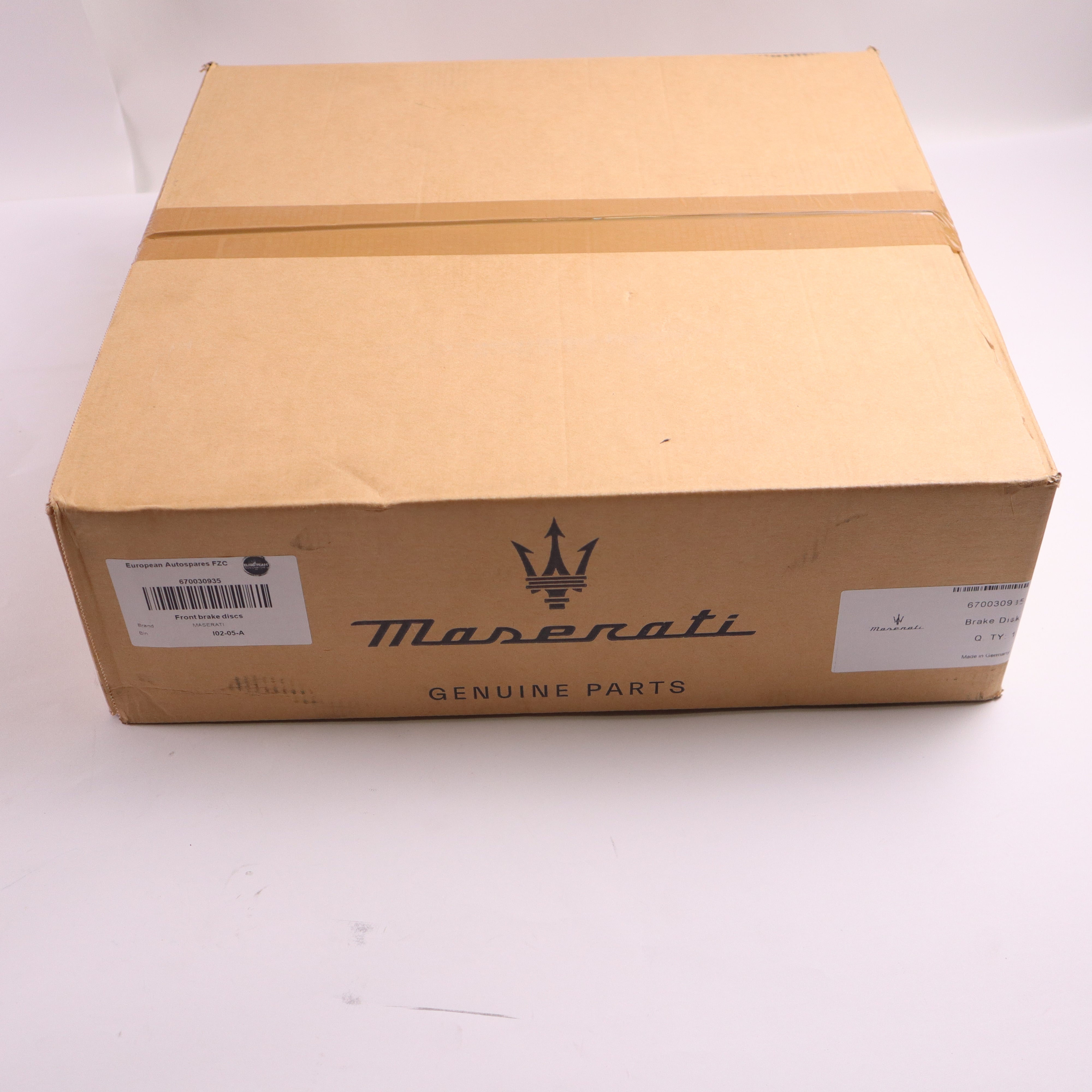 Genuine Front Brake Discs For Maserati Ghibli, Quattrporte, Levante 670030935