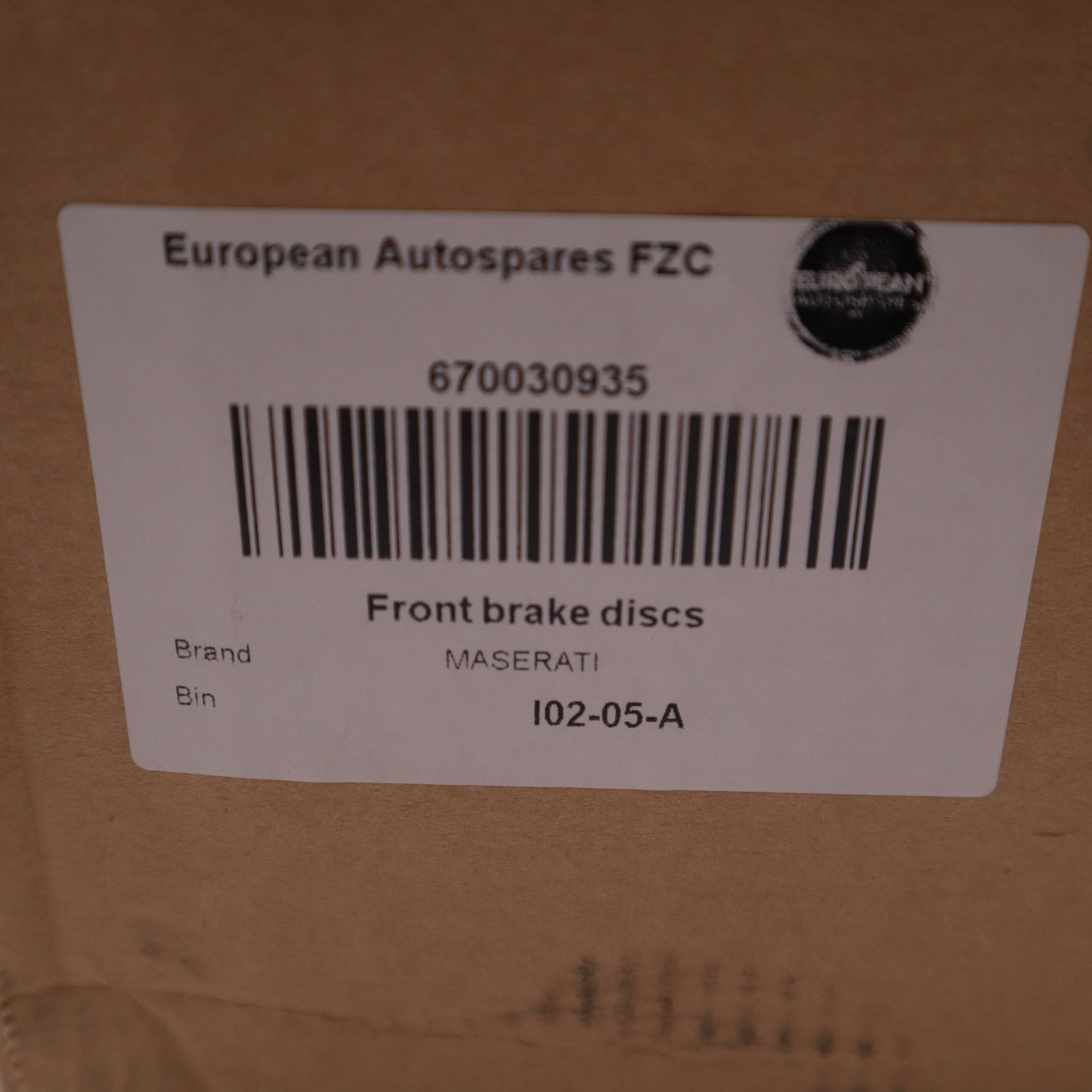 Genuine Front Brake Discs For Maserati Ghibli, Quattrporte, Levante 670030935