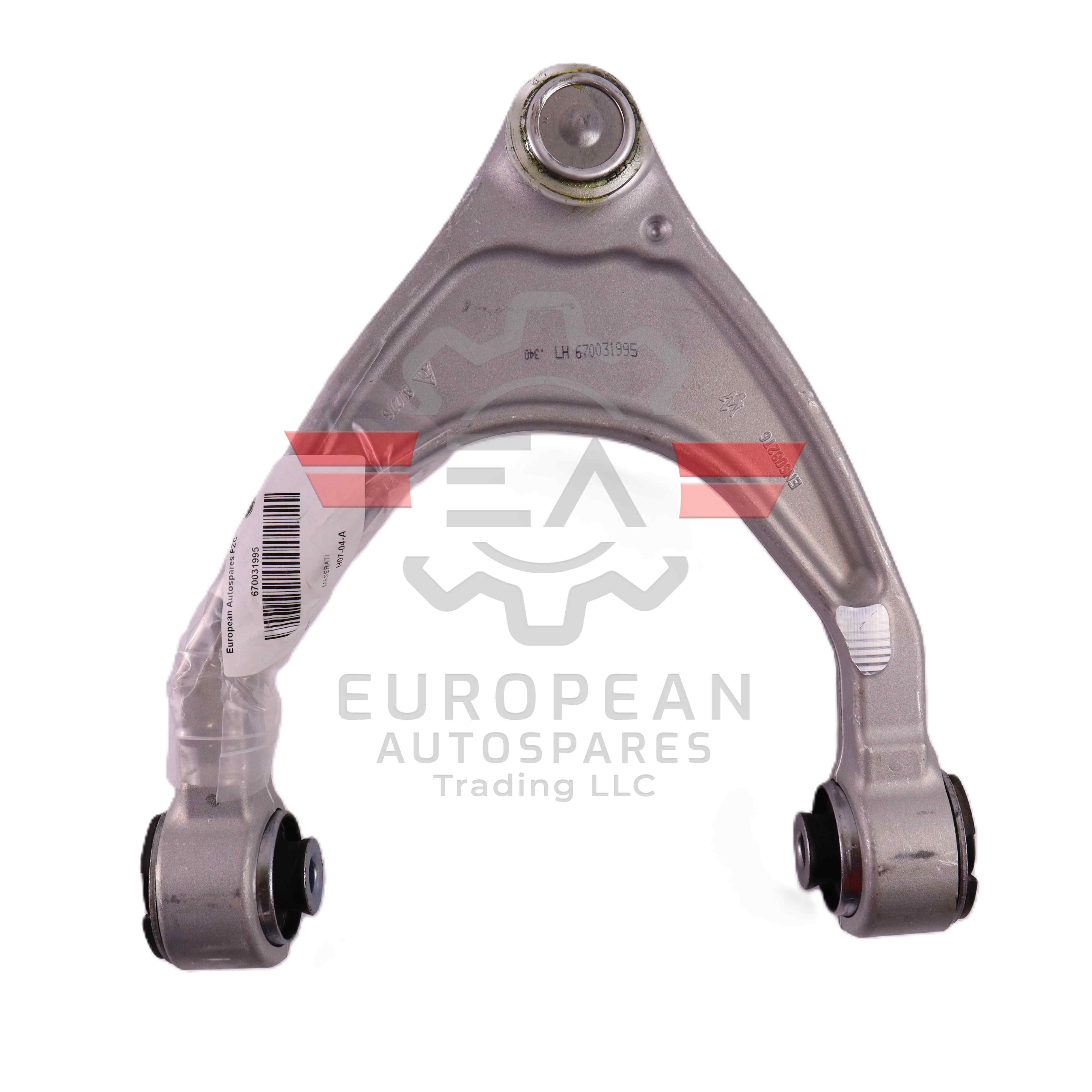 Genuine Maserati LH Front Upper Control Arm Assembly 670031995 European Autospares Trading LLC